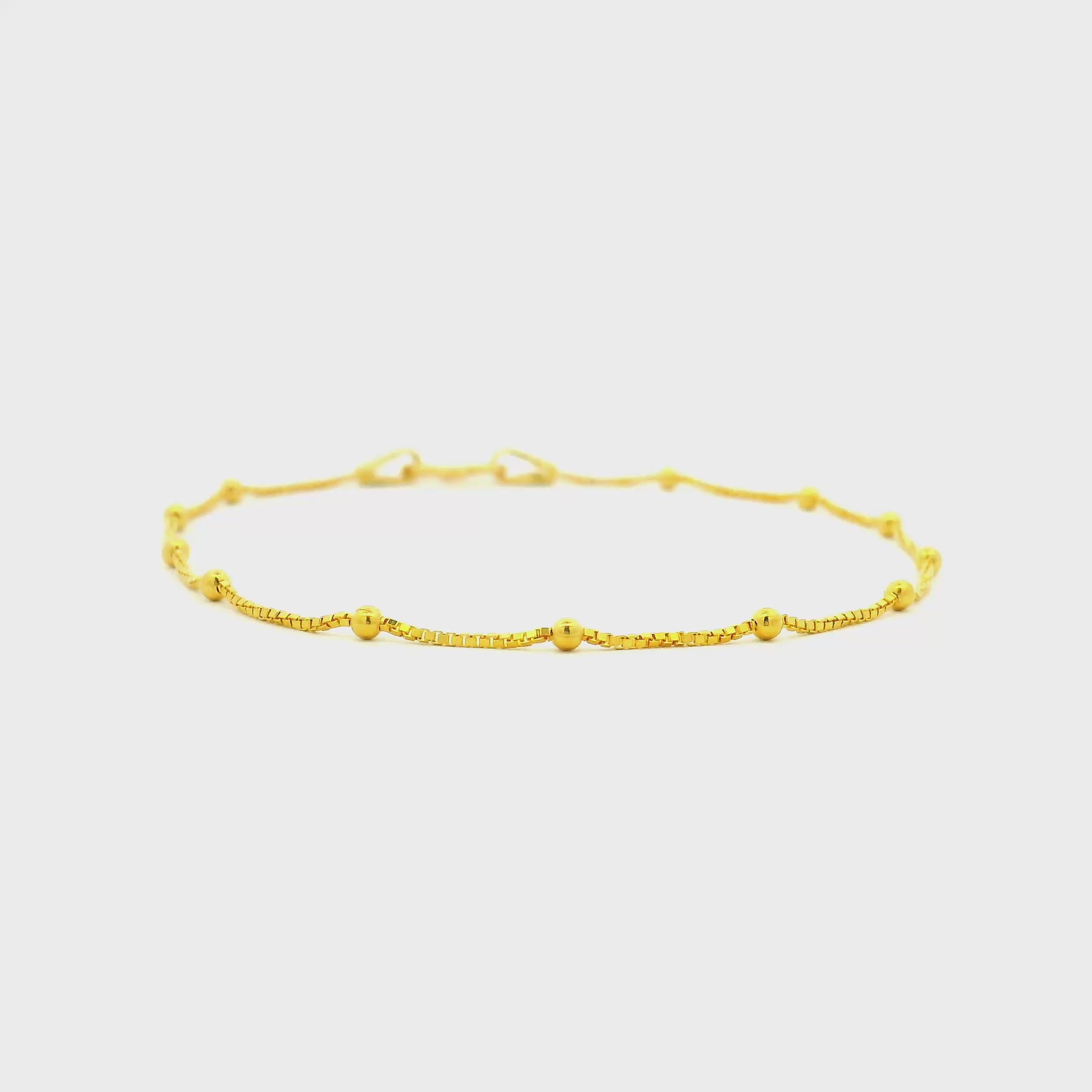 Jolly Glow Gold Bracelet for Women