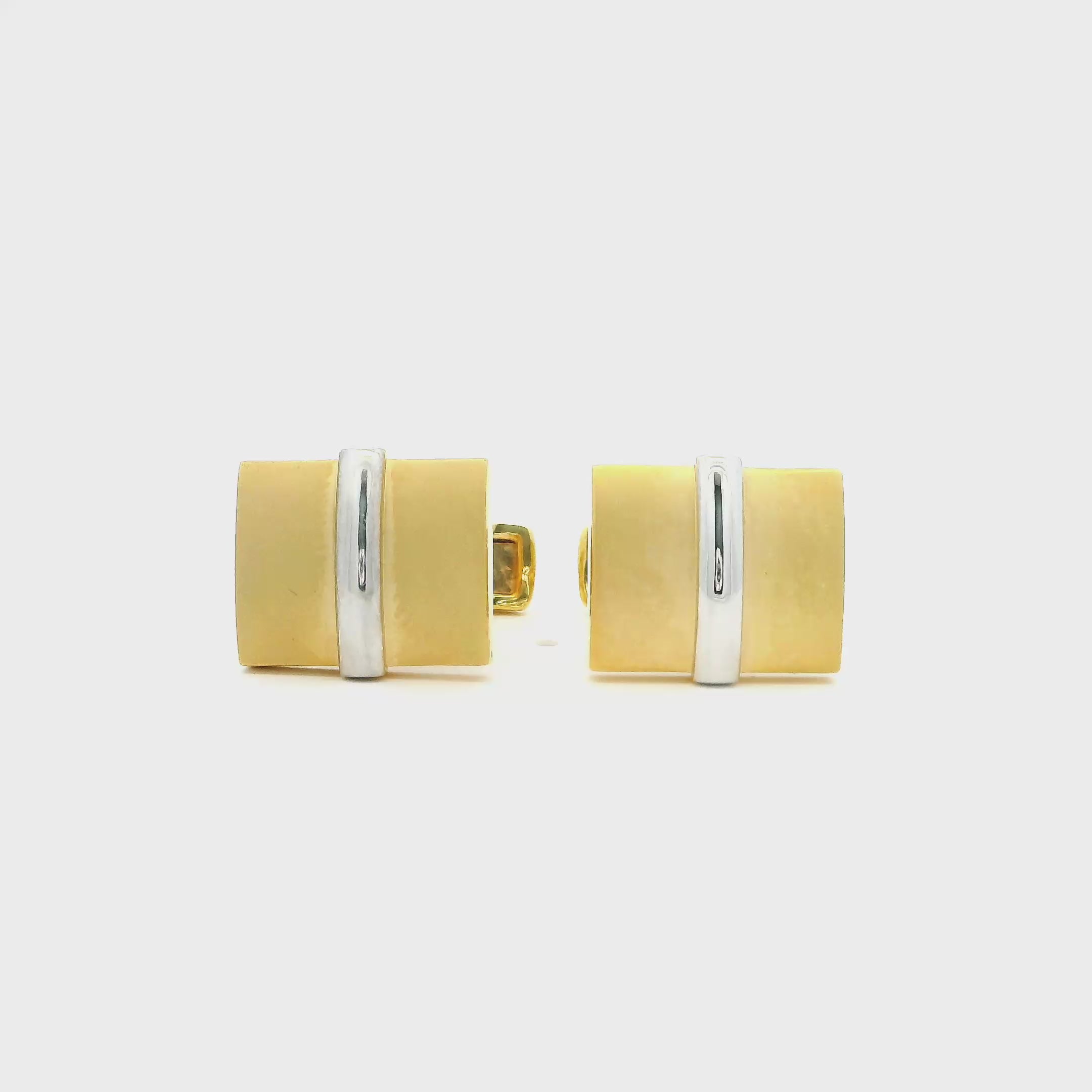 Sauve Shine Gold Cufflinks for Men