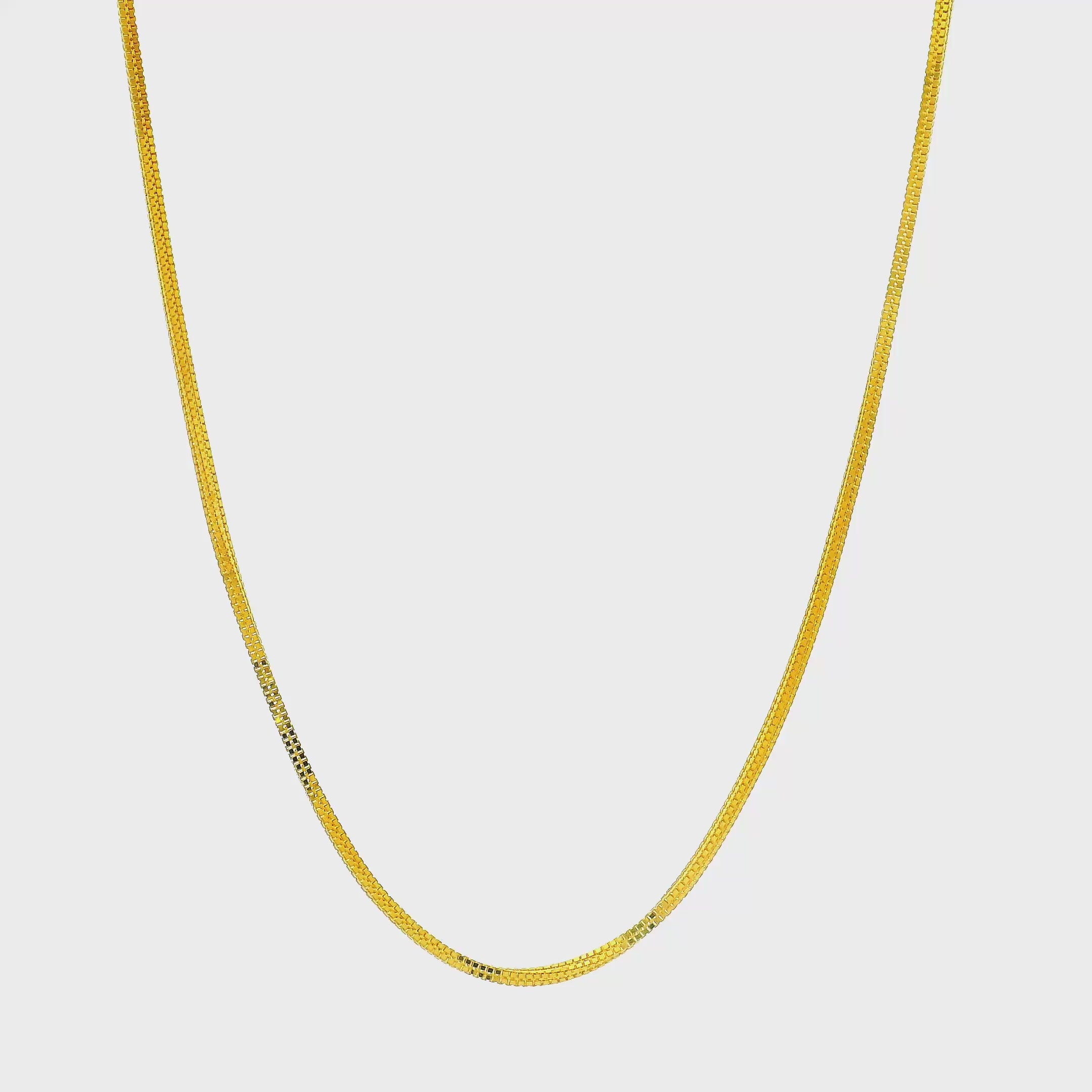 Urban Glow Men Gold Chain