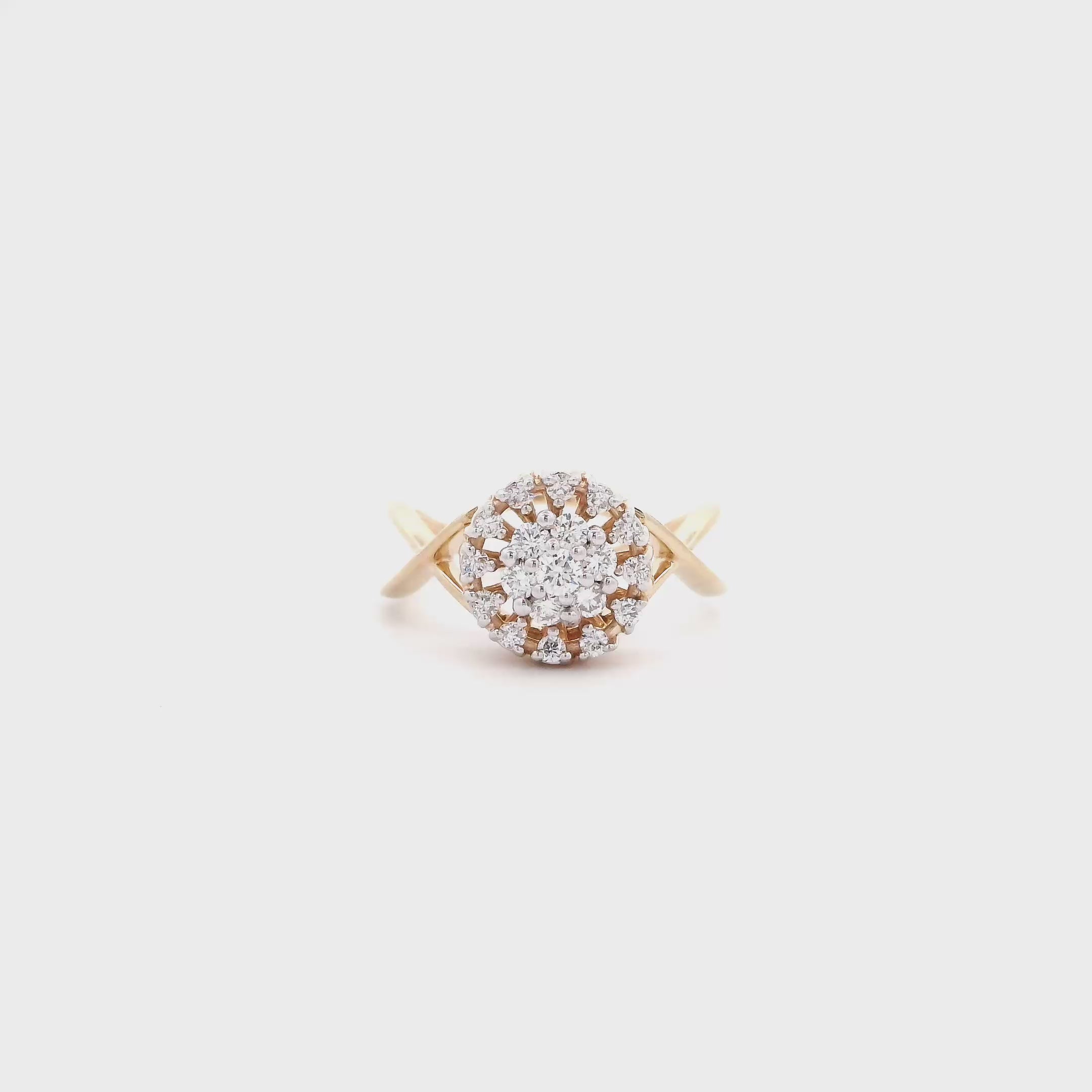 Ravishing Blossom Lab Grown Diamond Ring