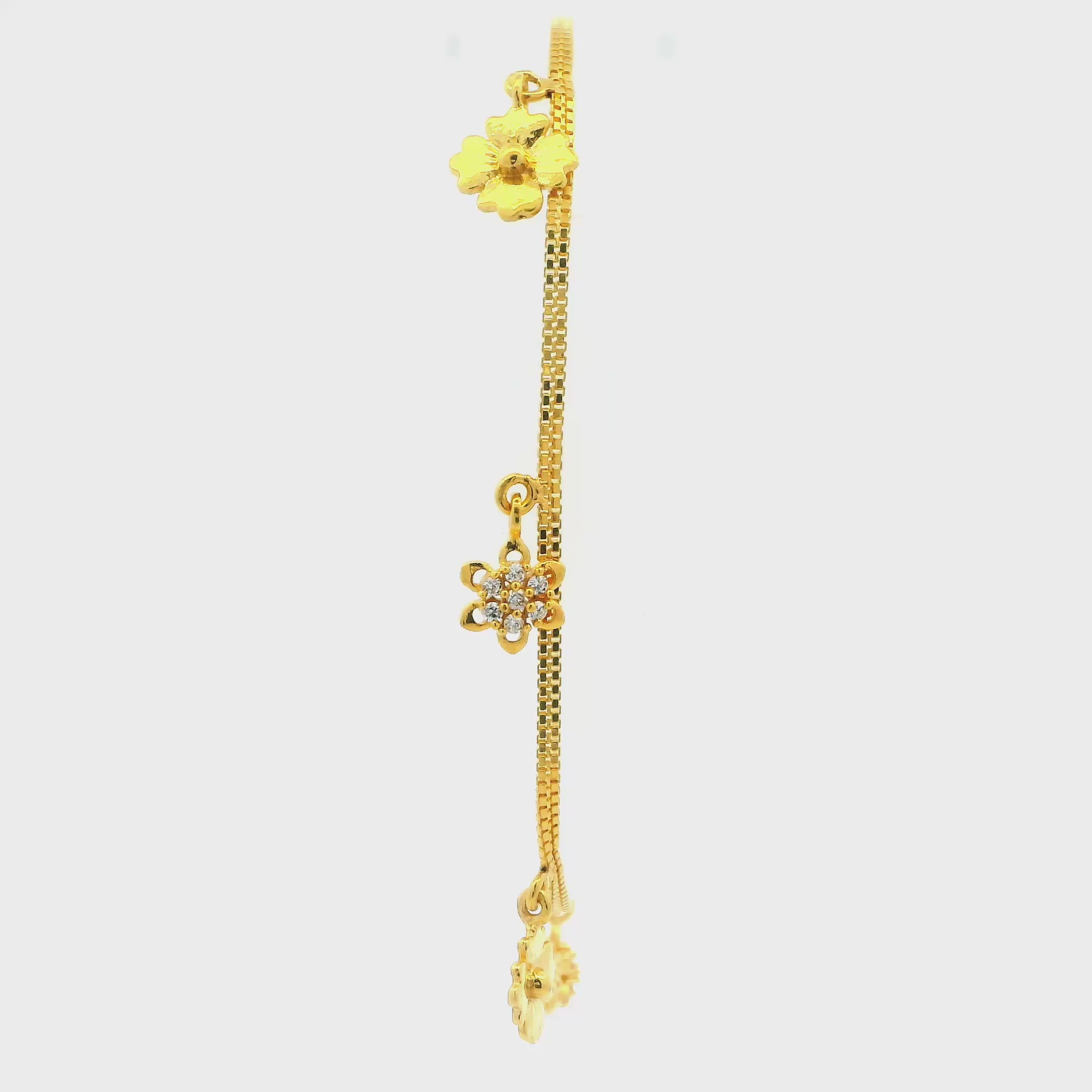 Simply Shining Gold Bracelet for Women