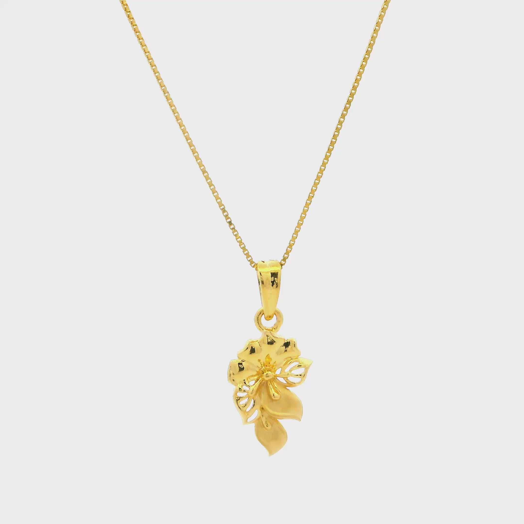 Blissful Charm Gold Pendant