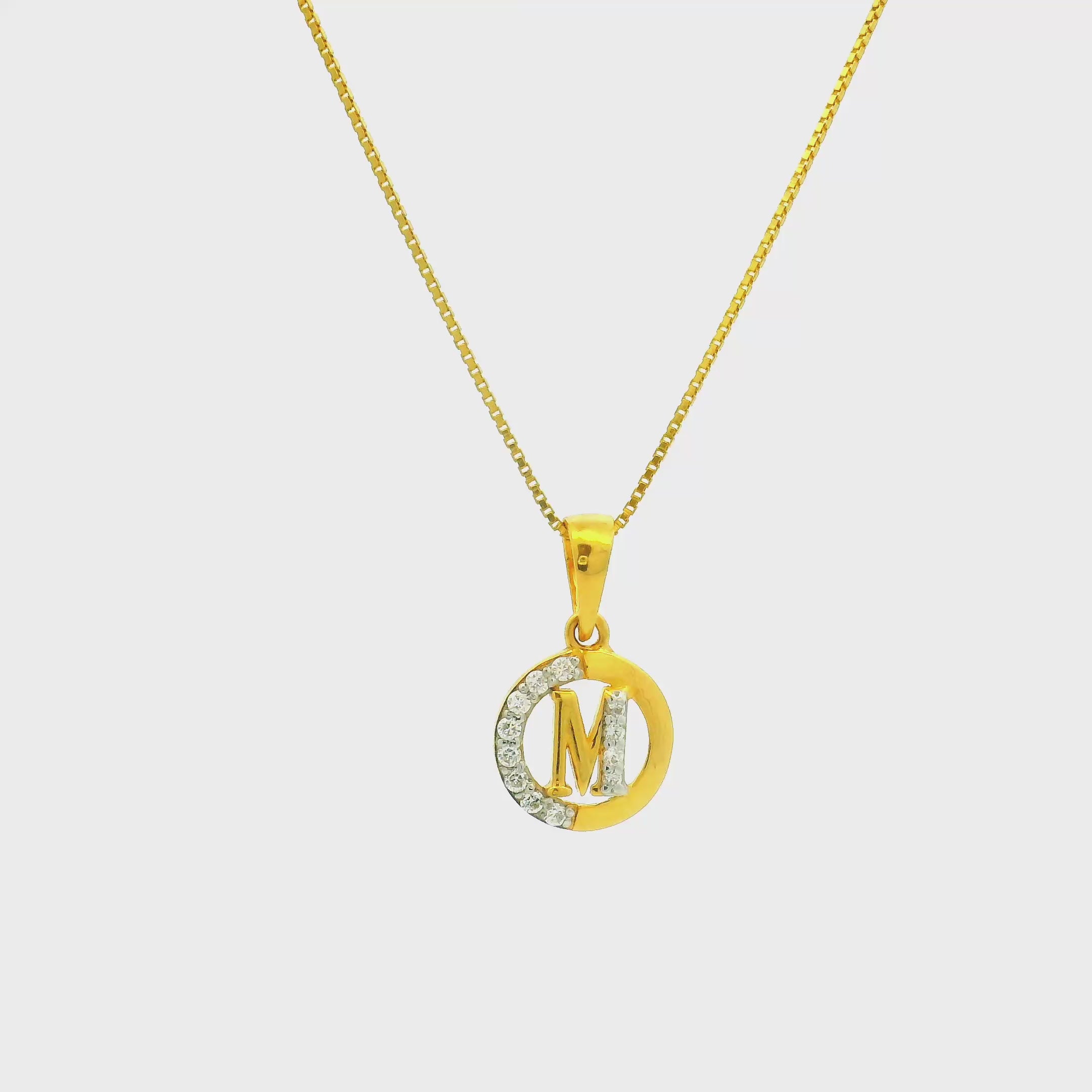 Luxurious Grace Gold Pendant for Women