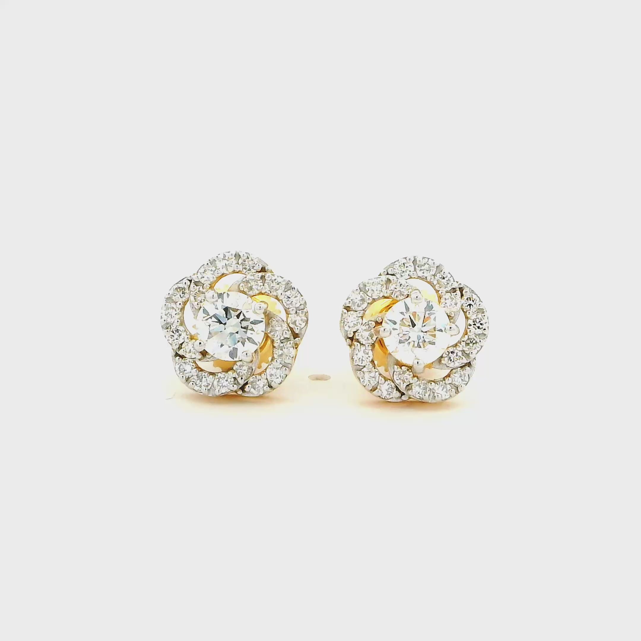 Lab Grown Diamond Earrings