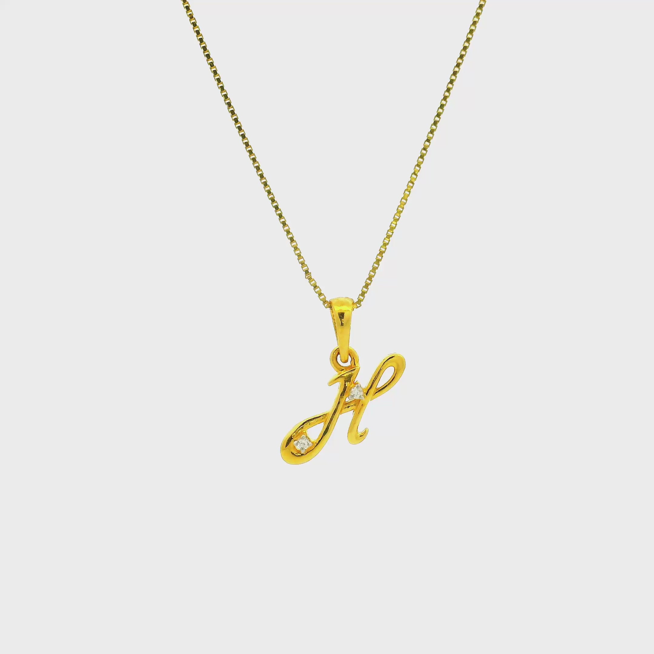 Harmonious Gleam Gold Pendant