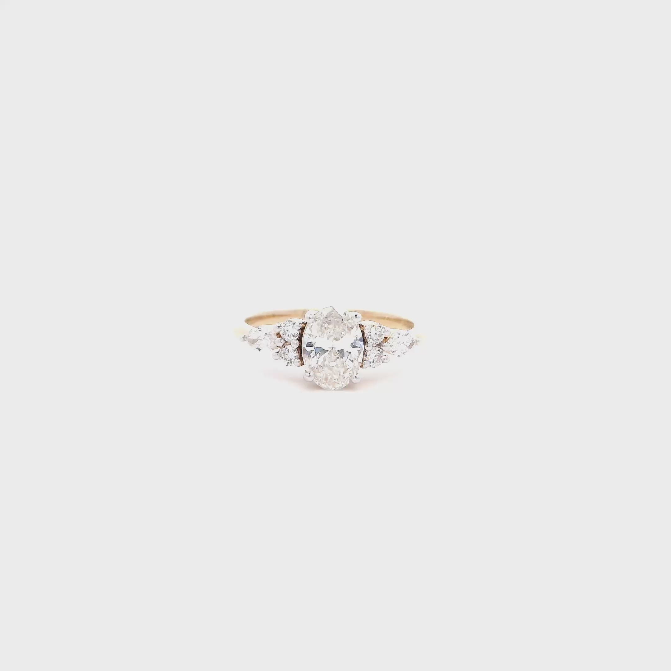 Splendiferous Shine Lab Grown Diamond Ring