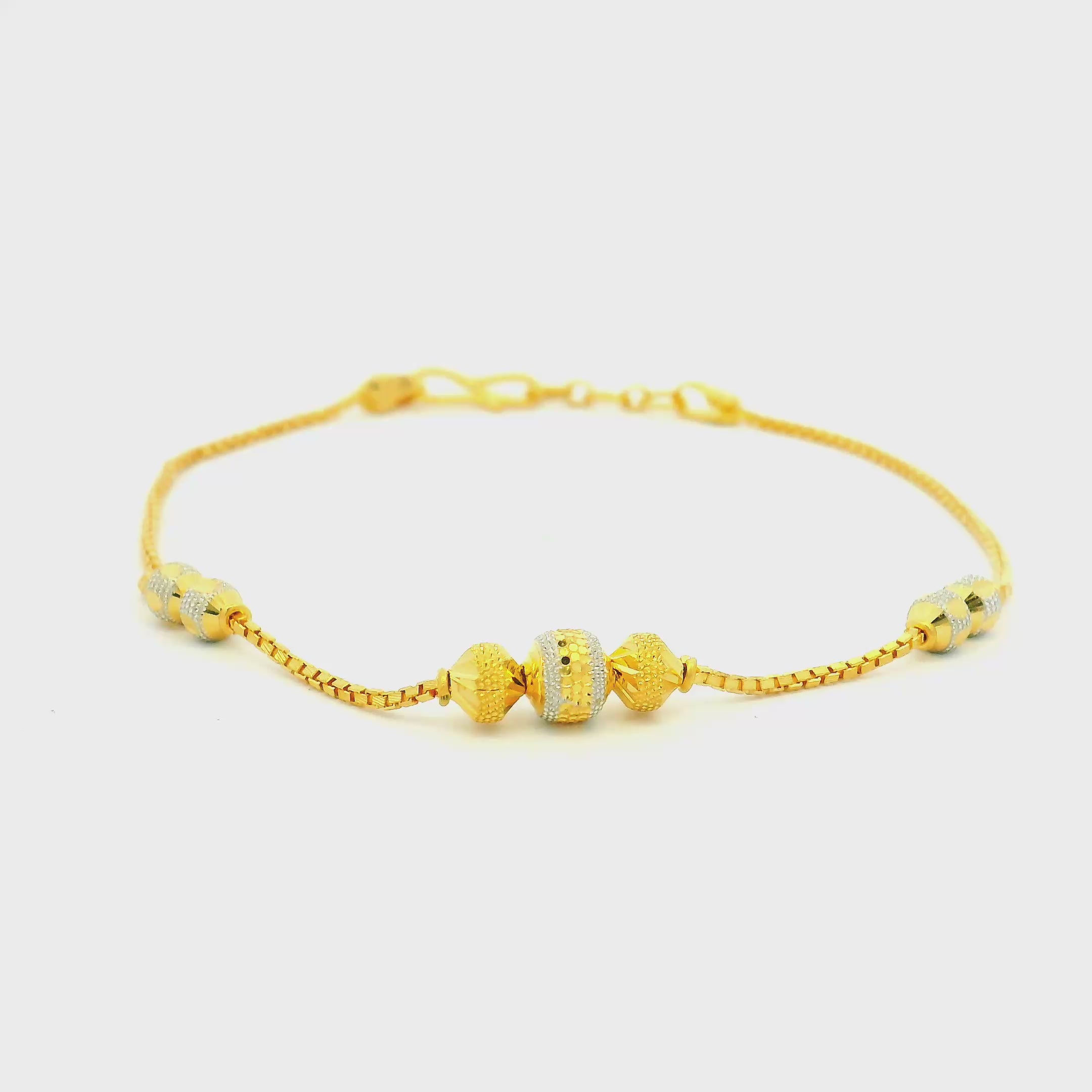 Causual Glam Gold Bracelet