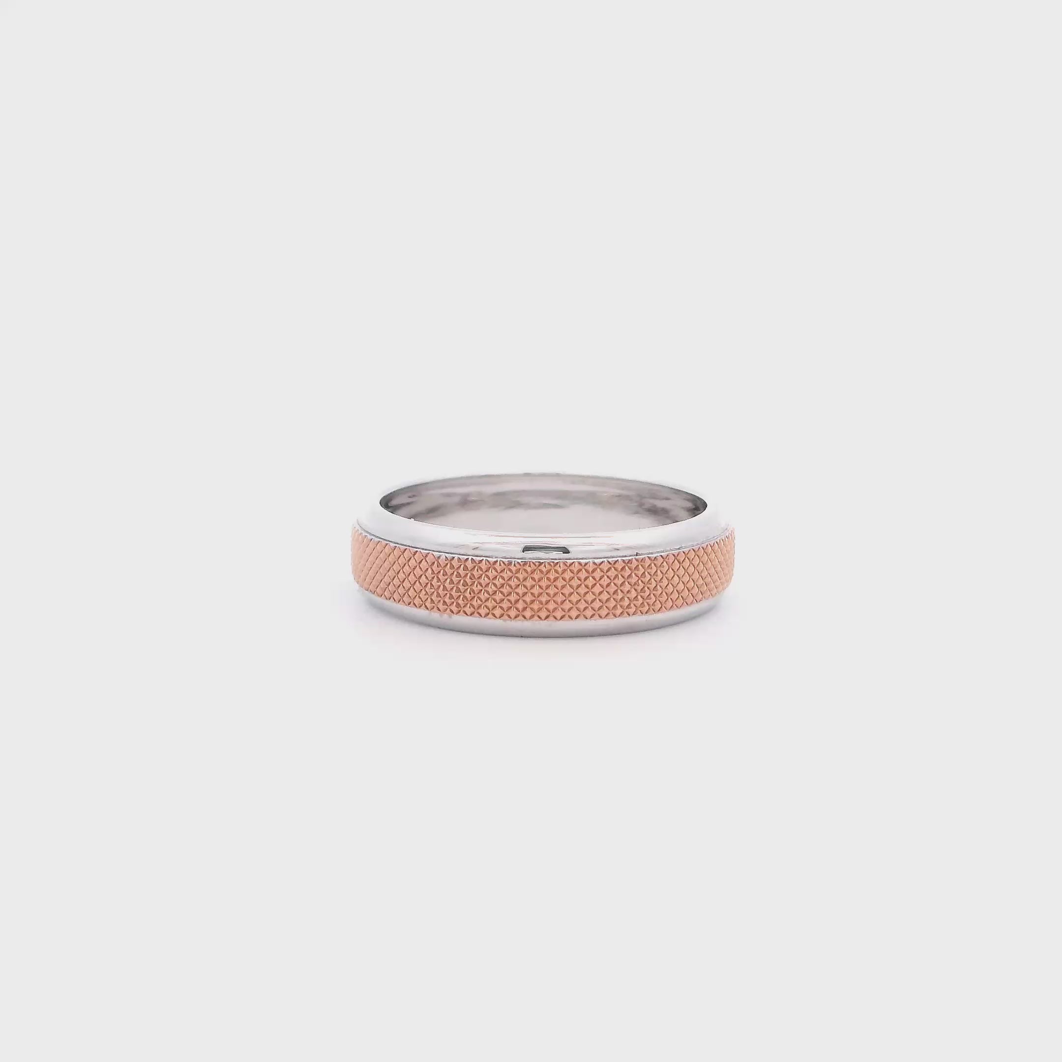 Modern Sauve Men Gold Ring