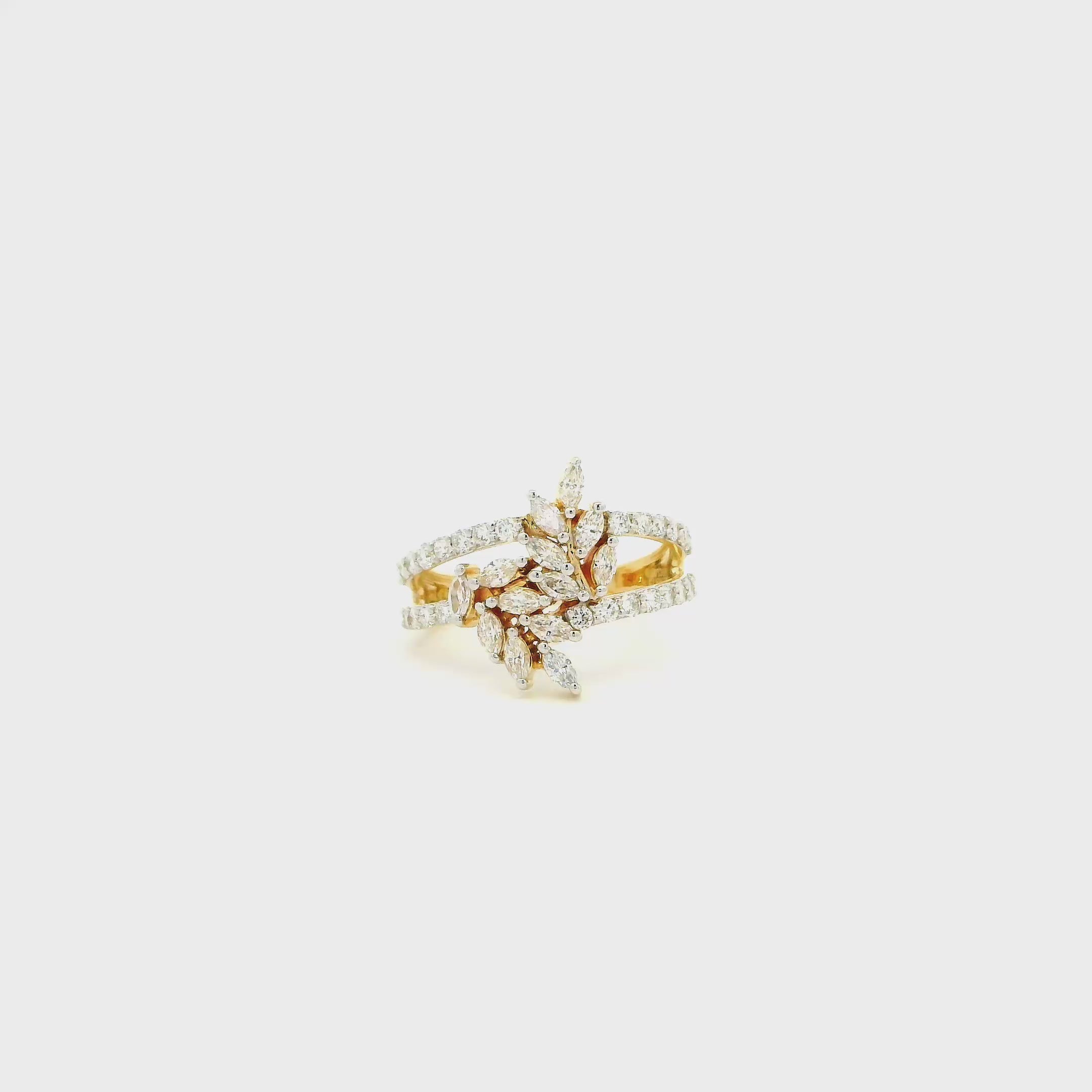 Mystic Radiance Lab Grown Diamond Ring