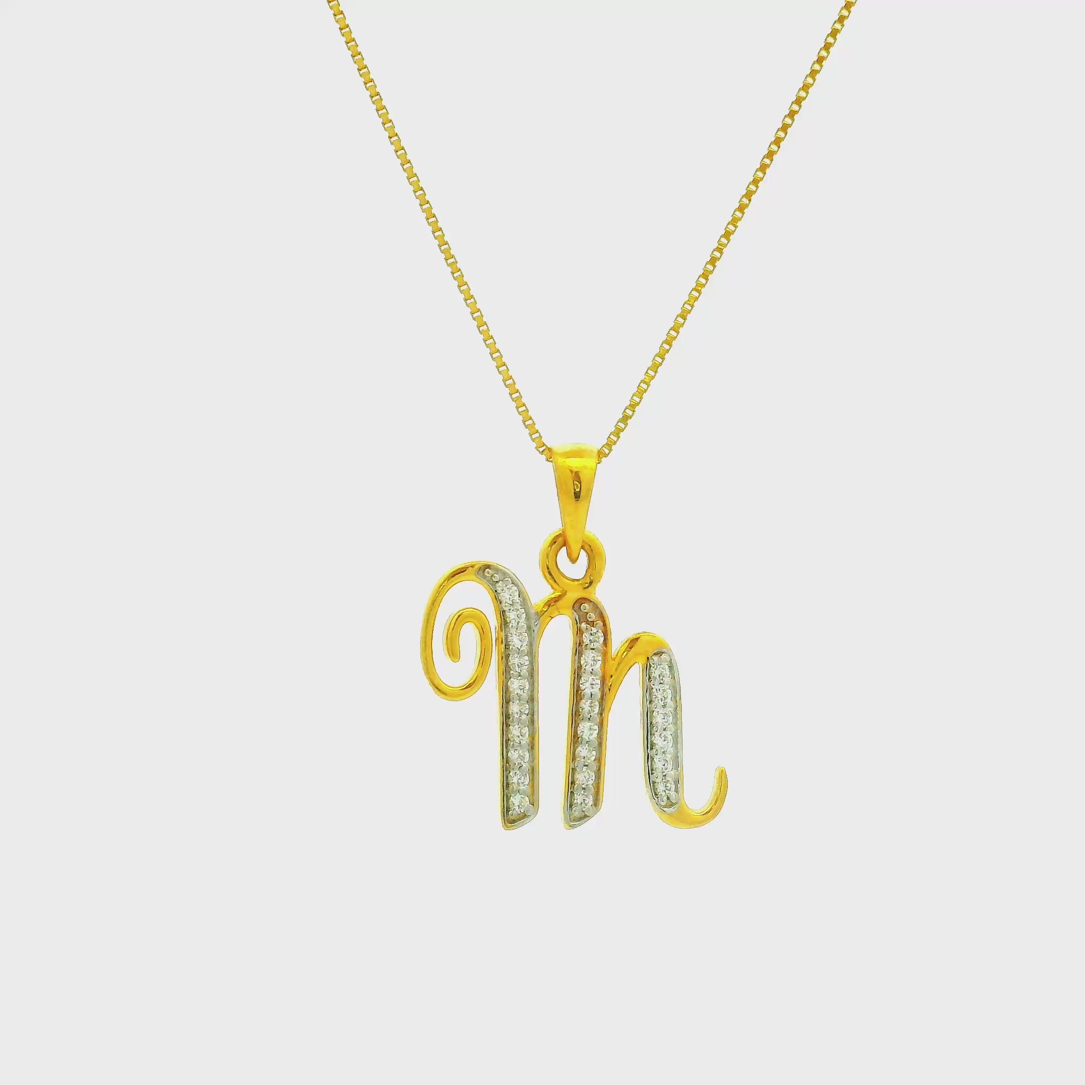 Mesmeric Lusture Gold Pendant for Women