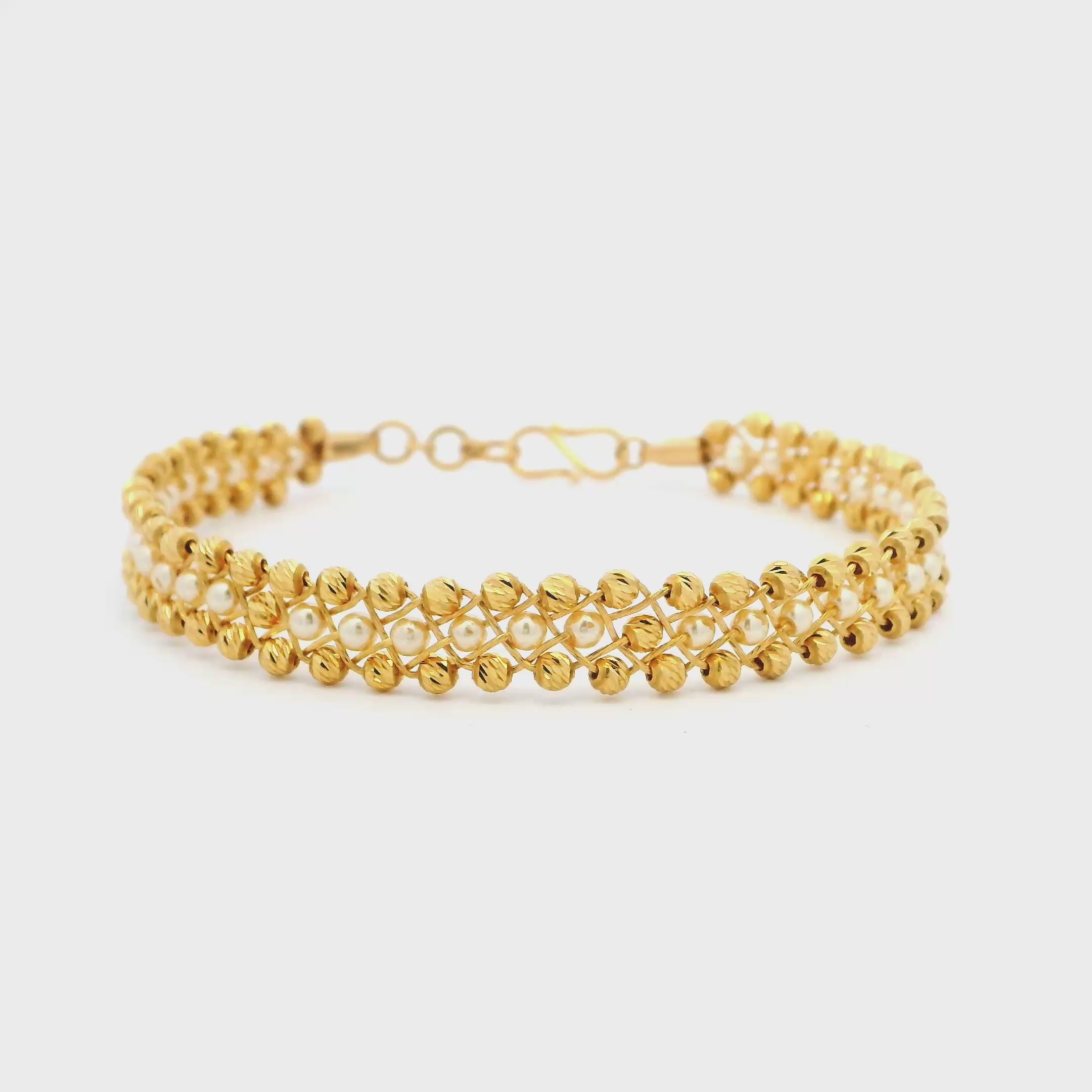 Exclusive Shine 22K Gold Bracelet for Women