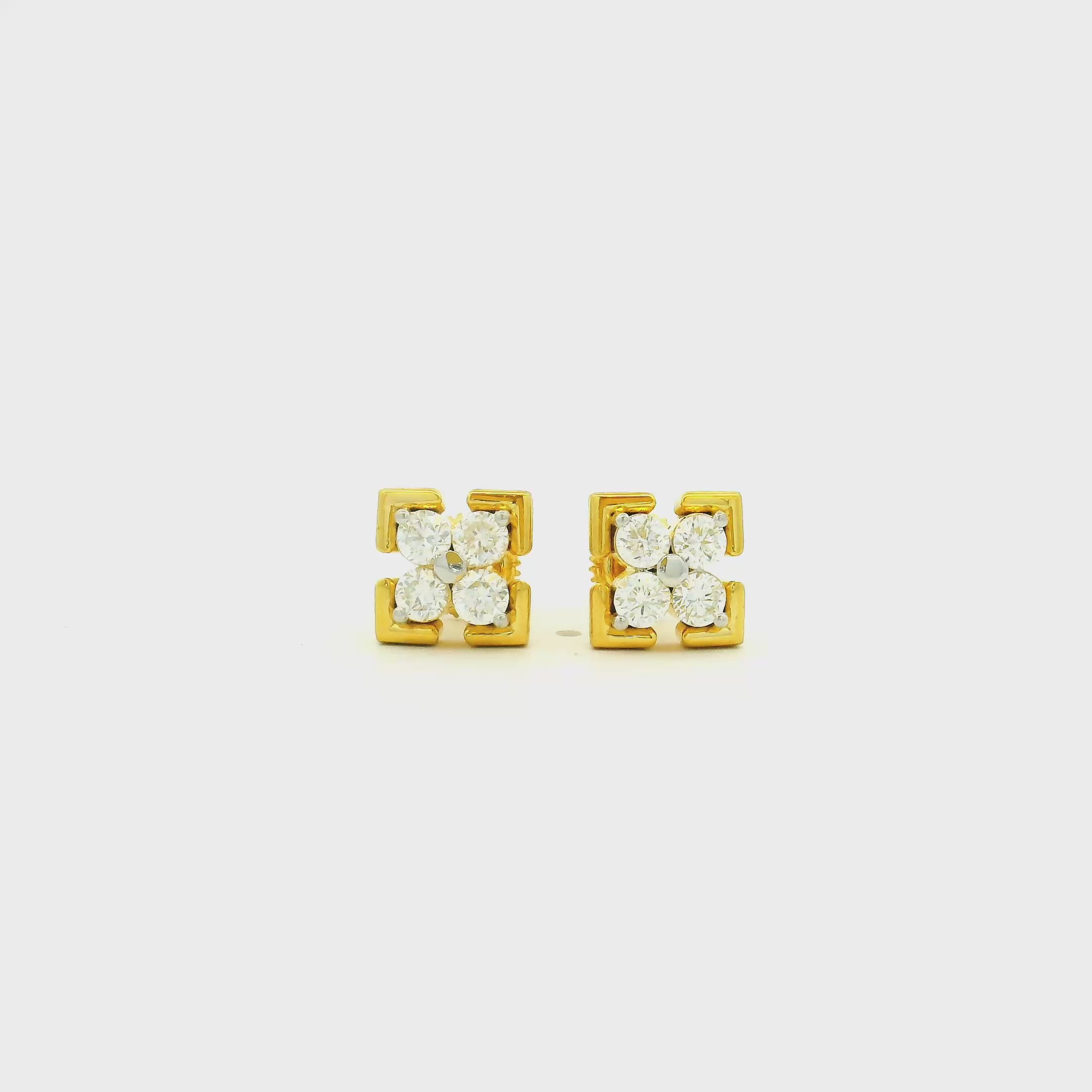 Lab Grown Diamond Earrings