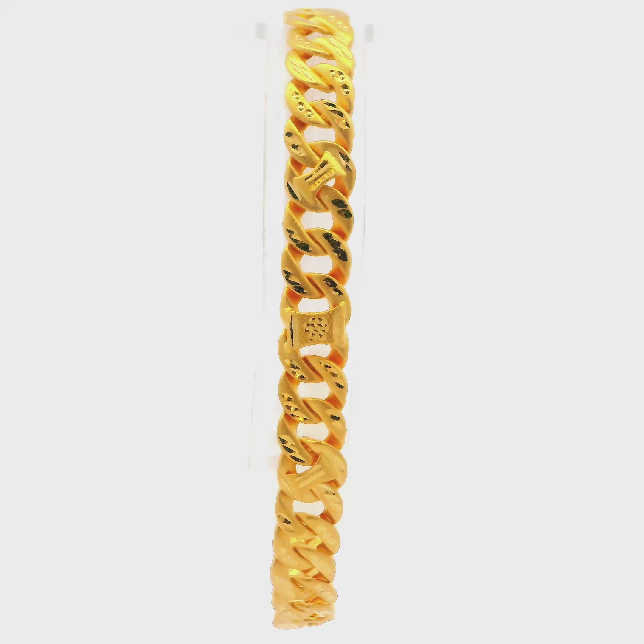 Zeal Shine Men Gold Bracelet