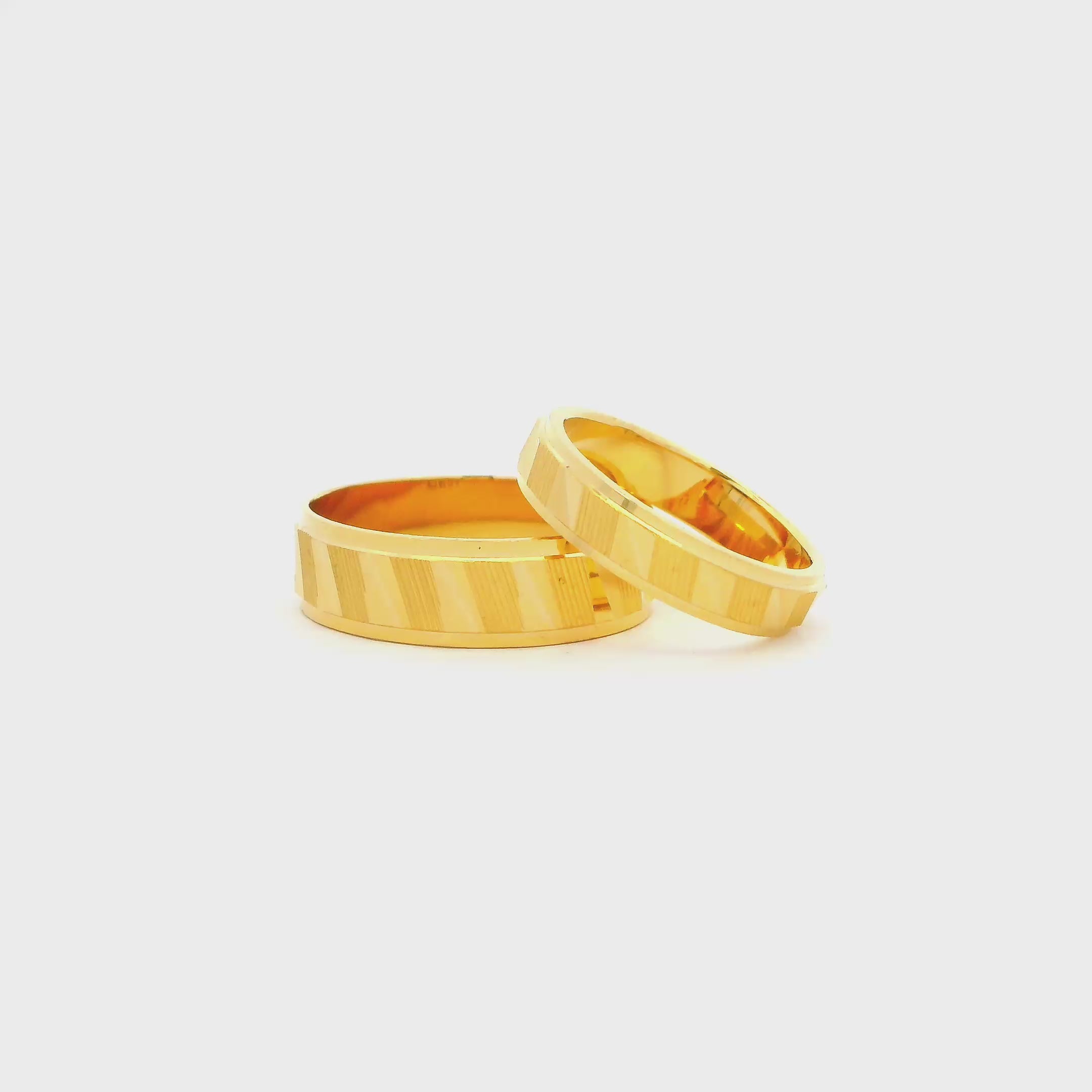 Love in Grace Gold Couple Rings