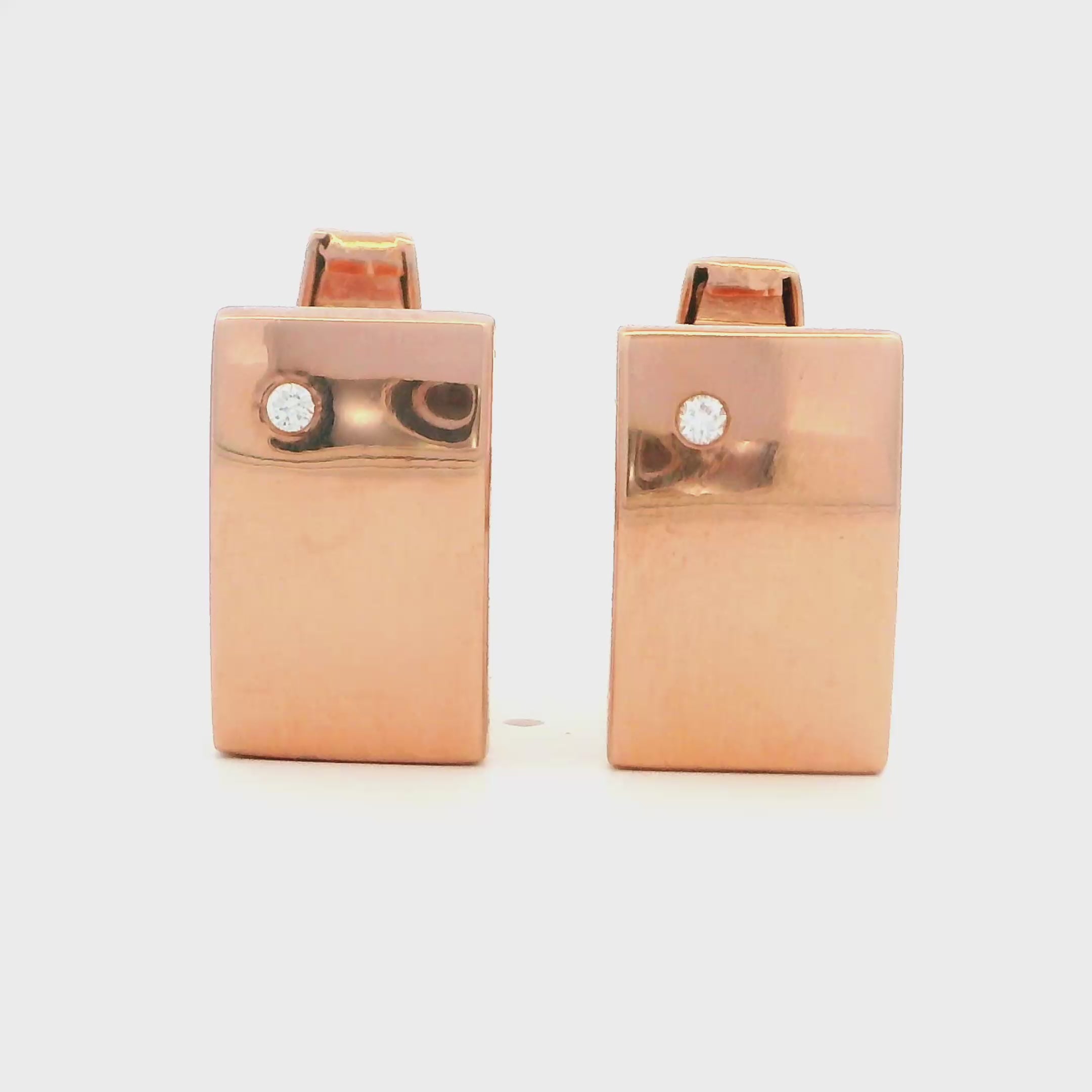 Mens Gold Cufflinks