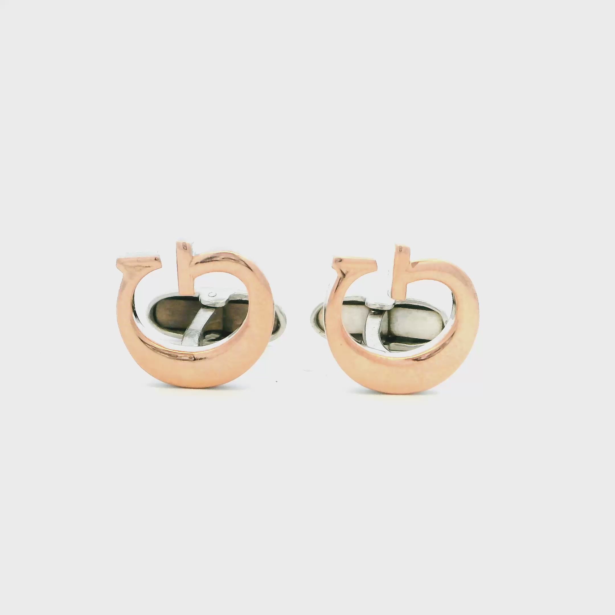 Mens Gold Cufflinks