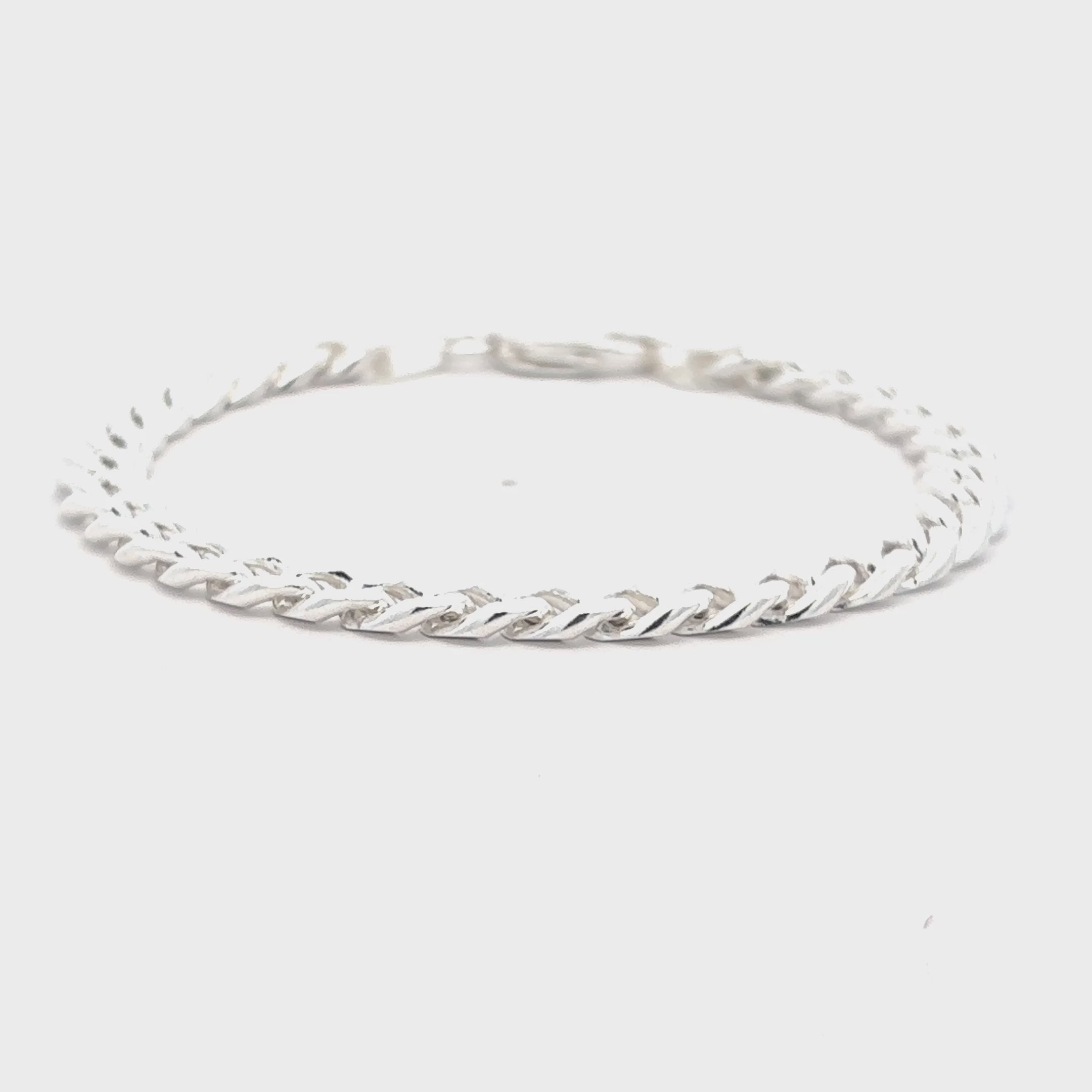 Mens Silver Bracelet