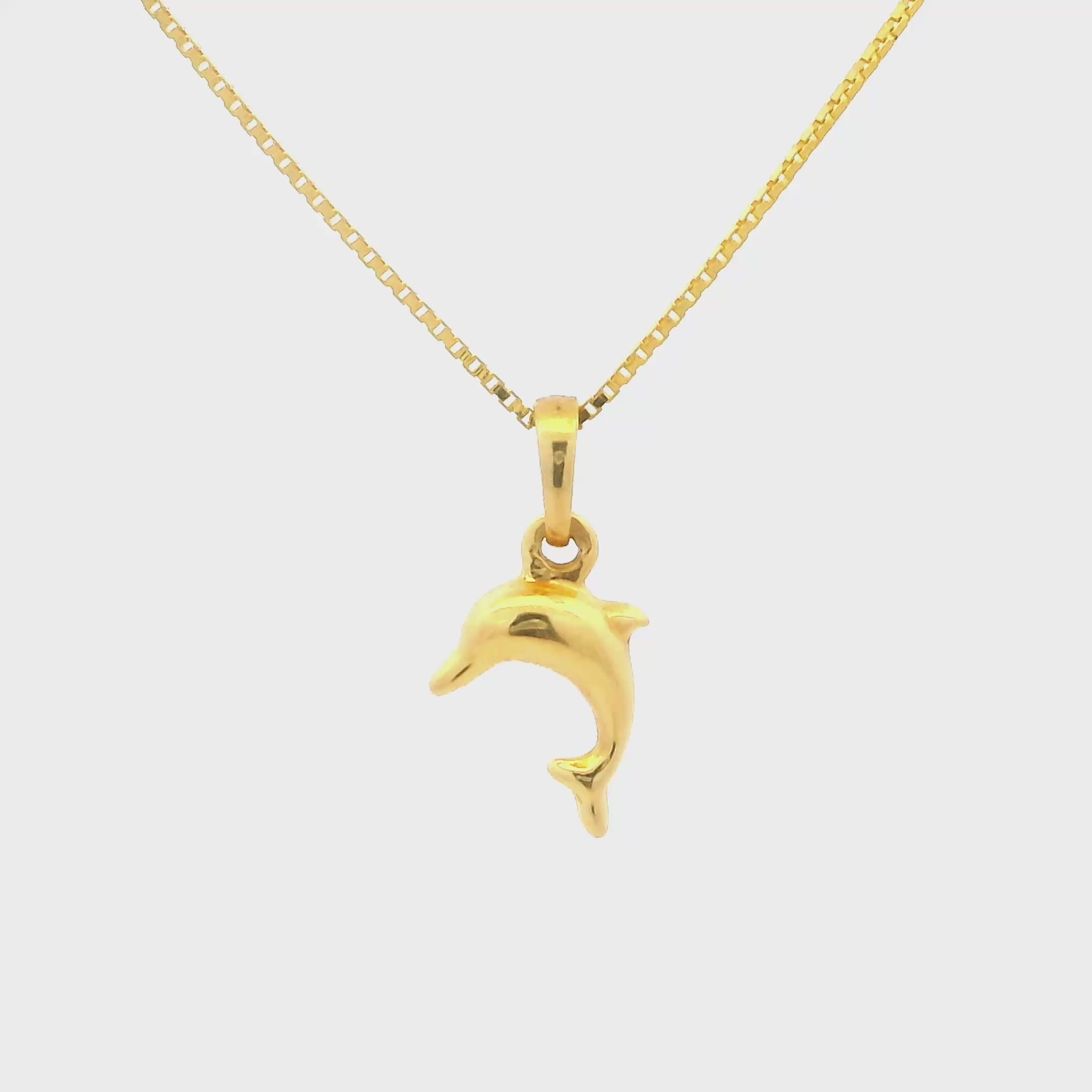 Ocean Dream Gold Pendant