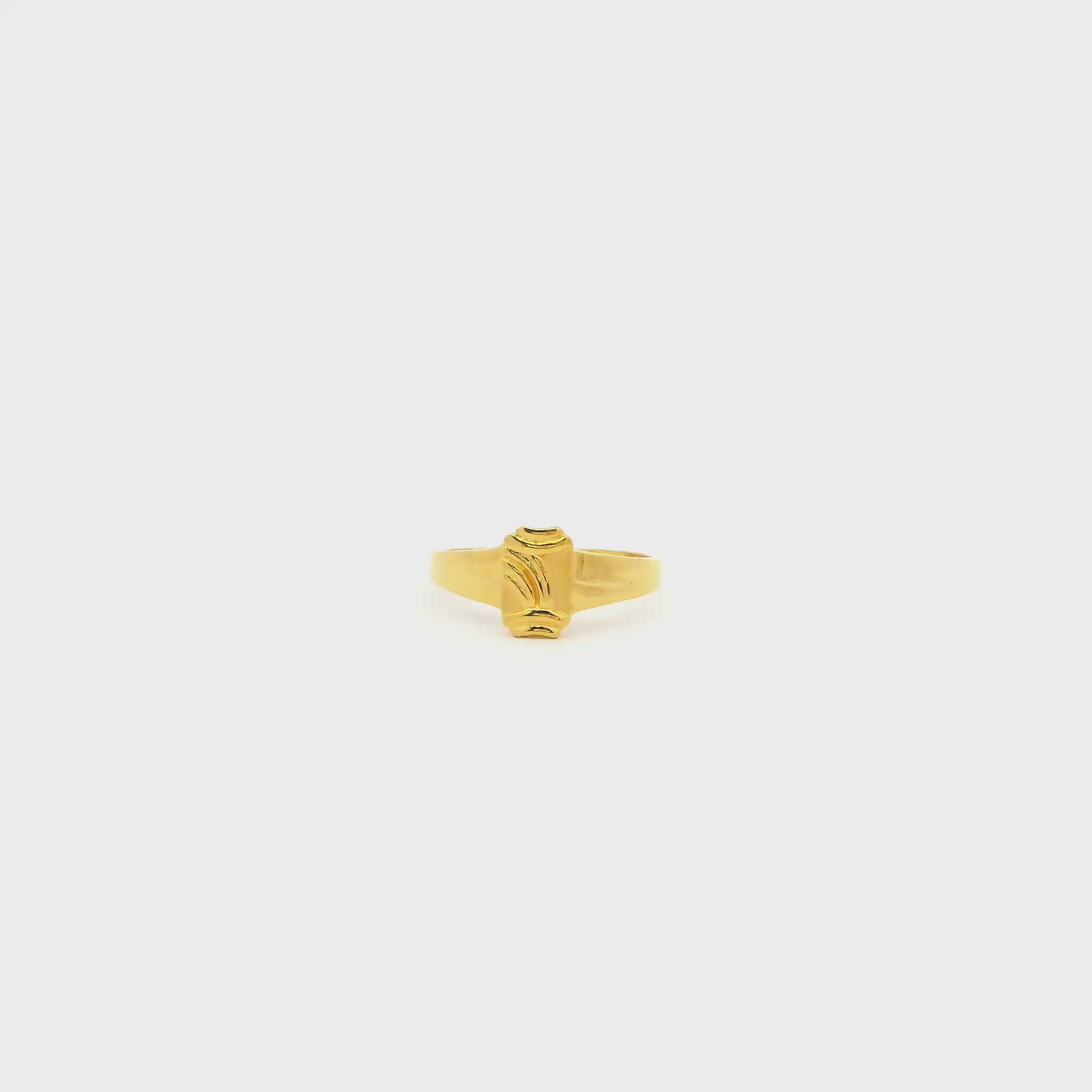 Joyous Glow Gold Kids Ring