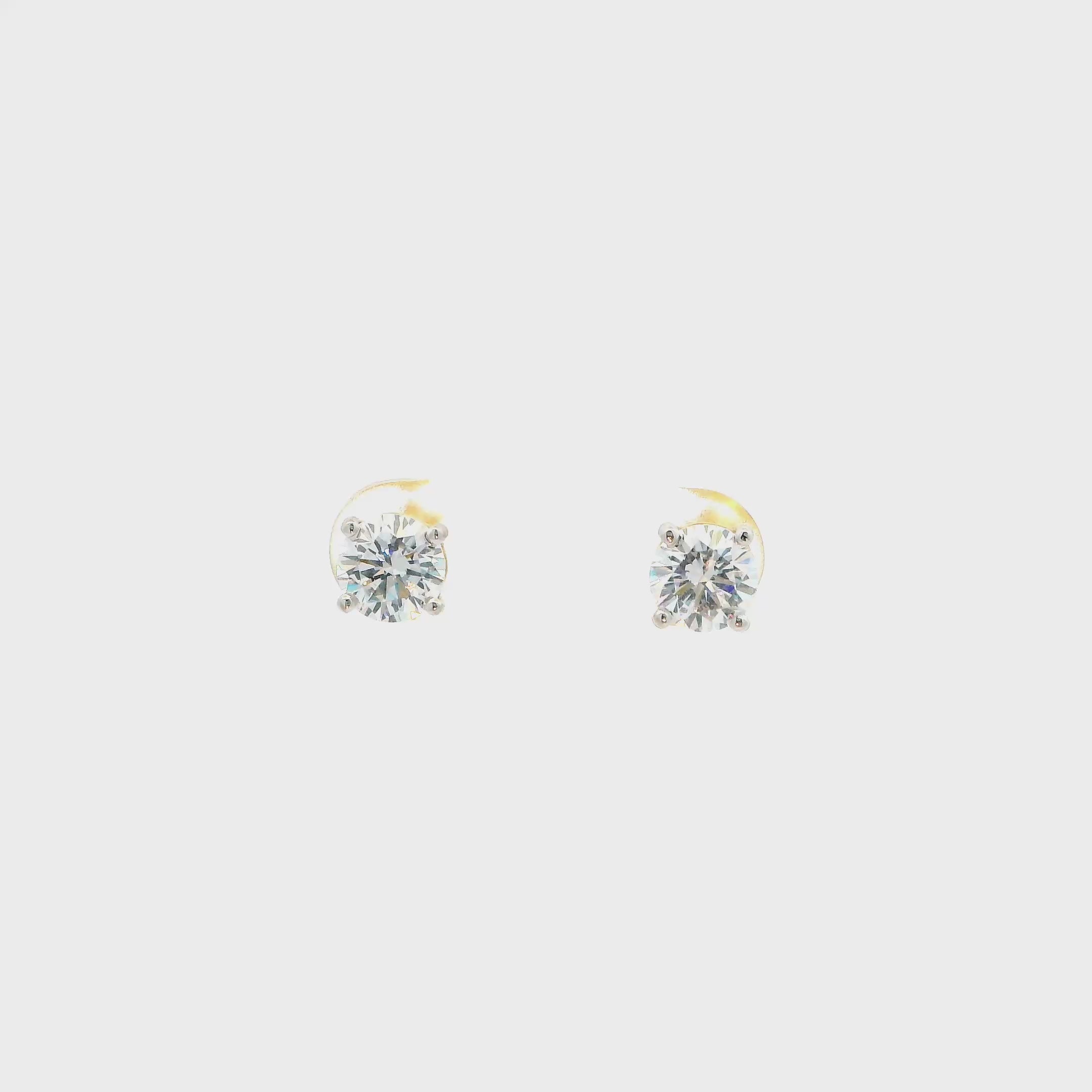 Posh Glow 18K Women Gold Earrings