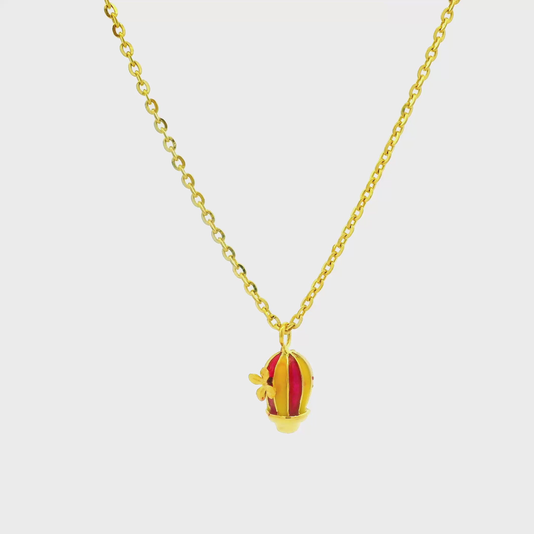 Kids Gold Locket With Chain
