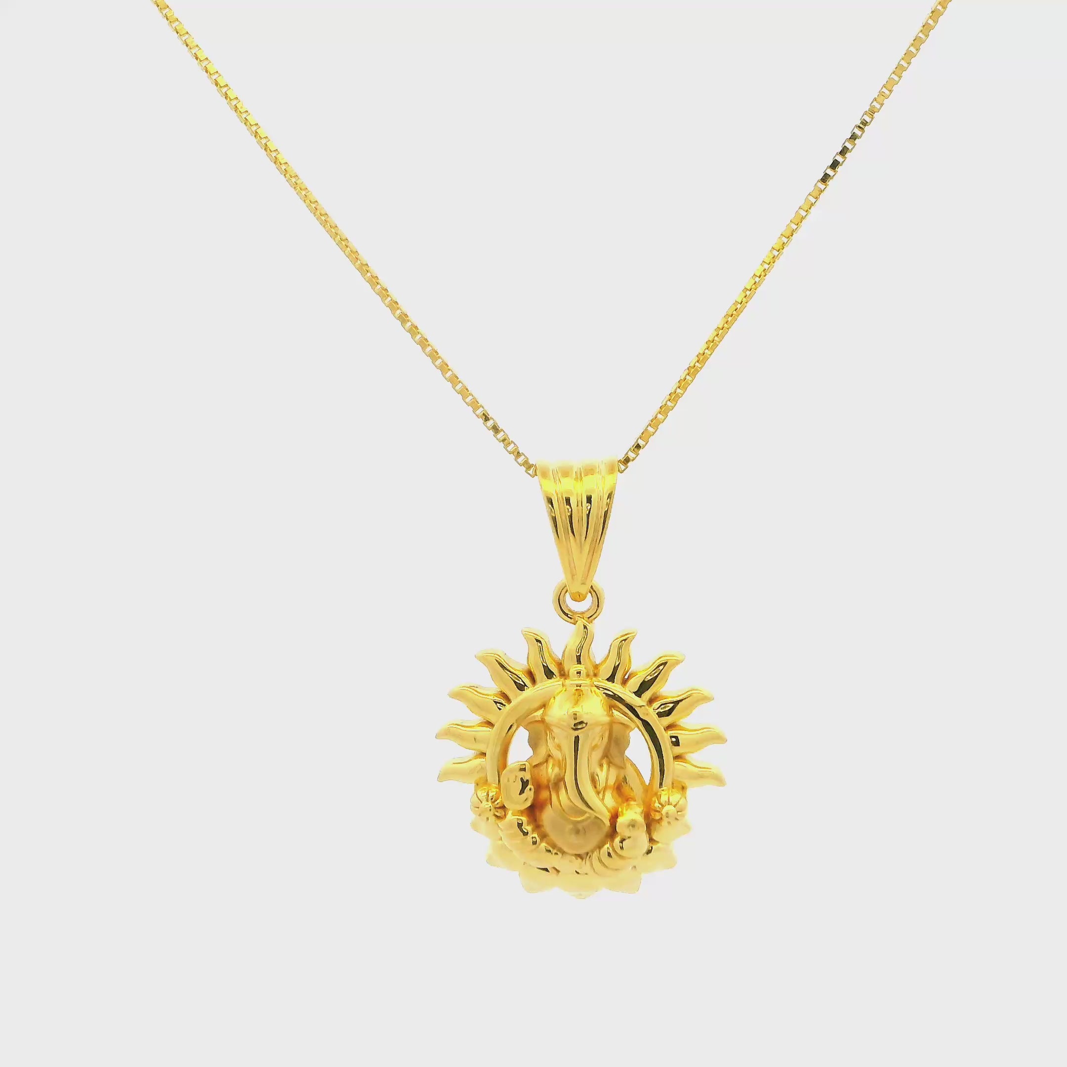 Mens Gold Locket