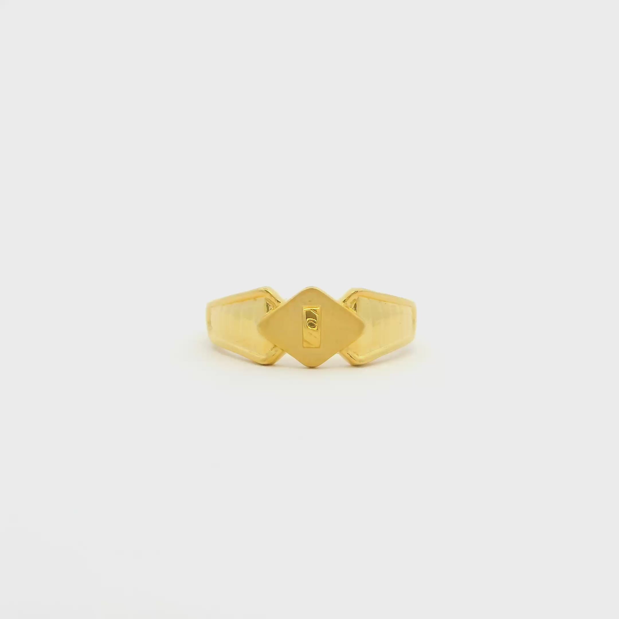 Urban Zealous Gold Ring for Men
