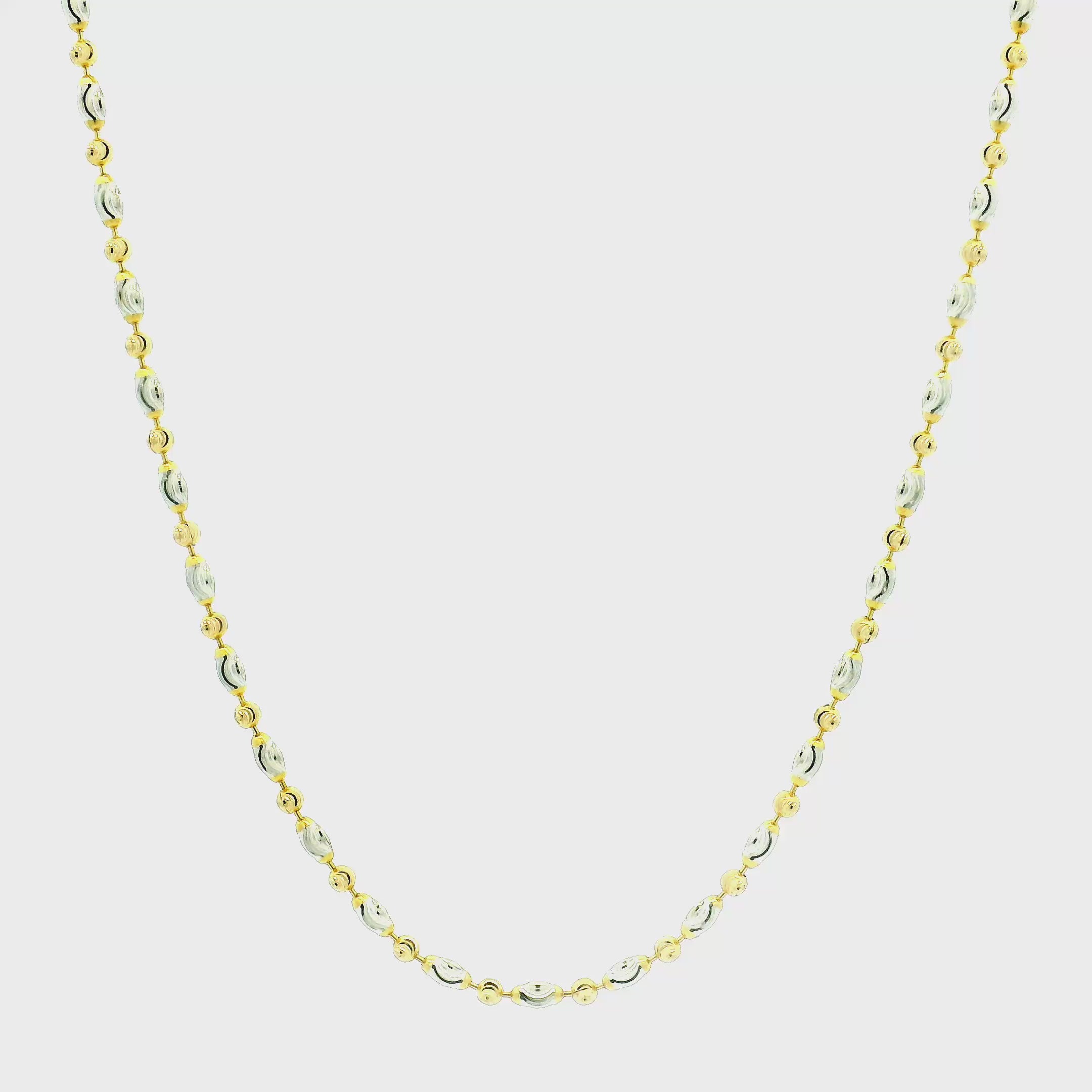 Delicate Glimmer Gold Chain for Women