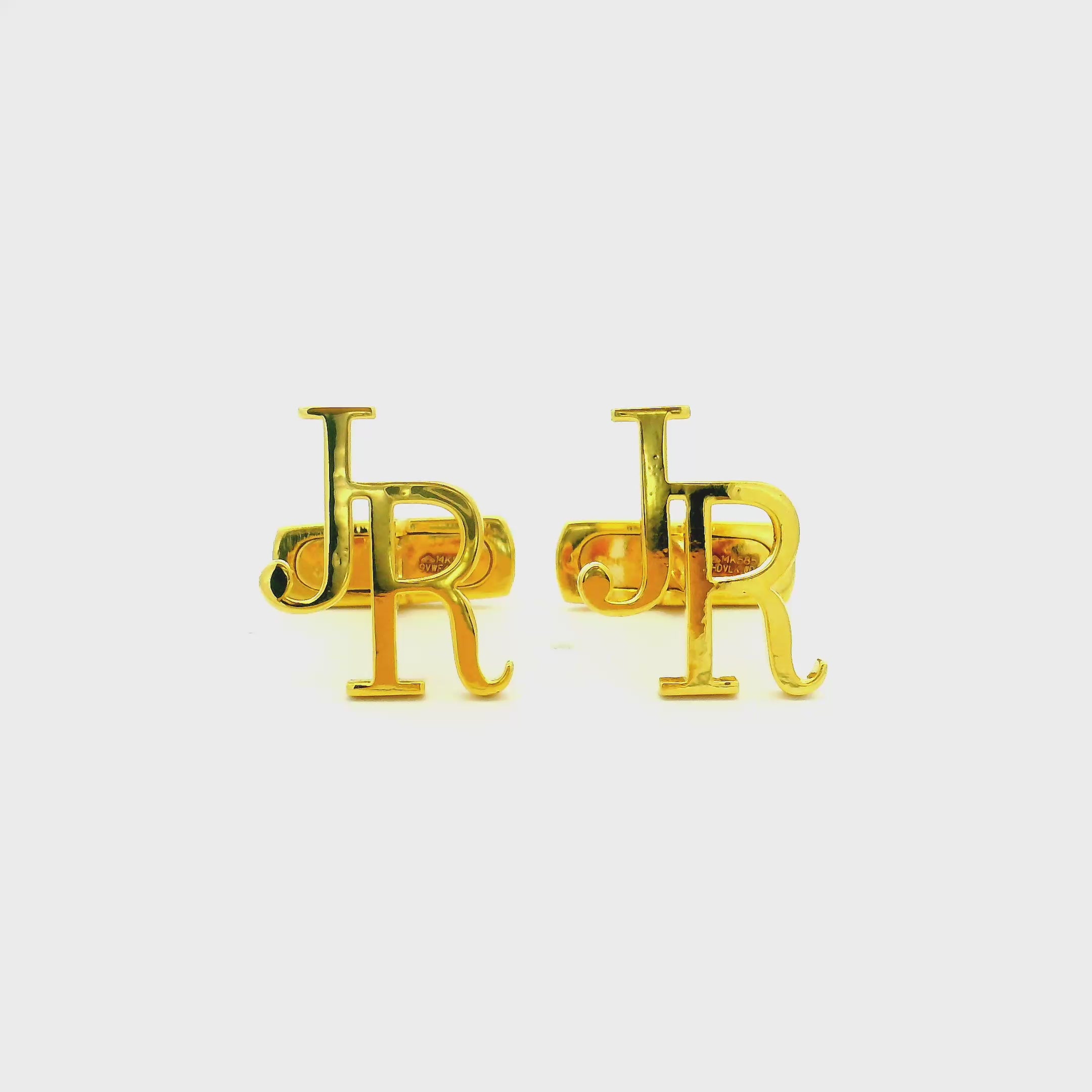 Classic Gleam Gold Cufflinks