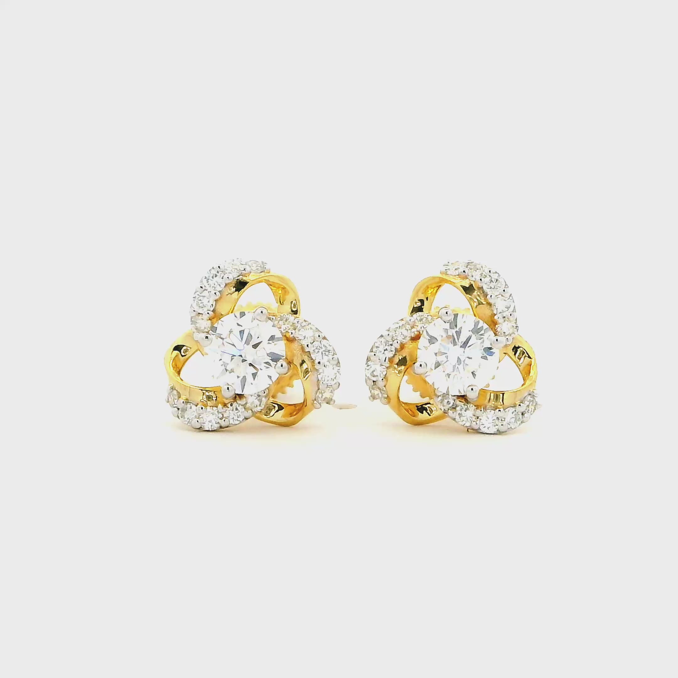 Lab Grown Diamond Earrings