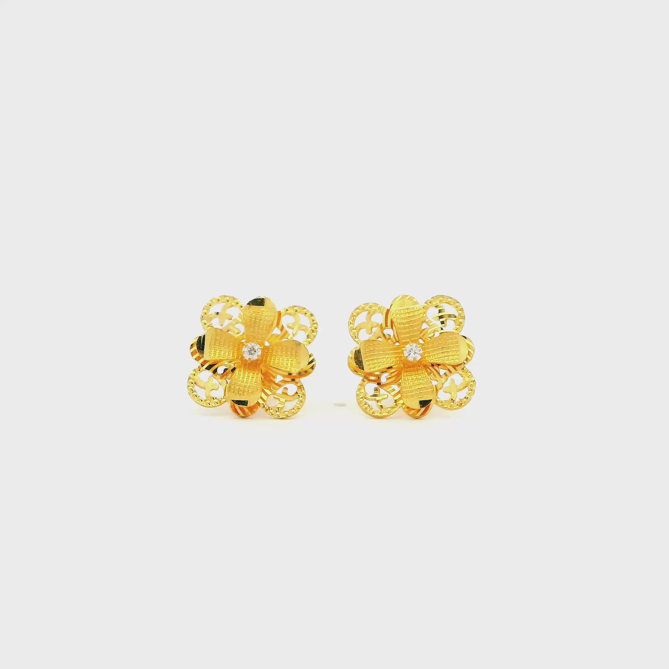 Mystic Magic Gold Studs