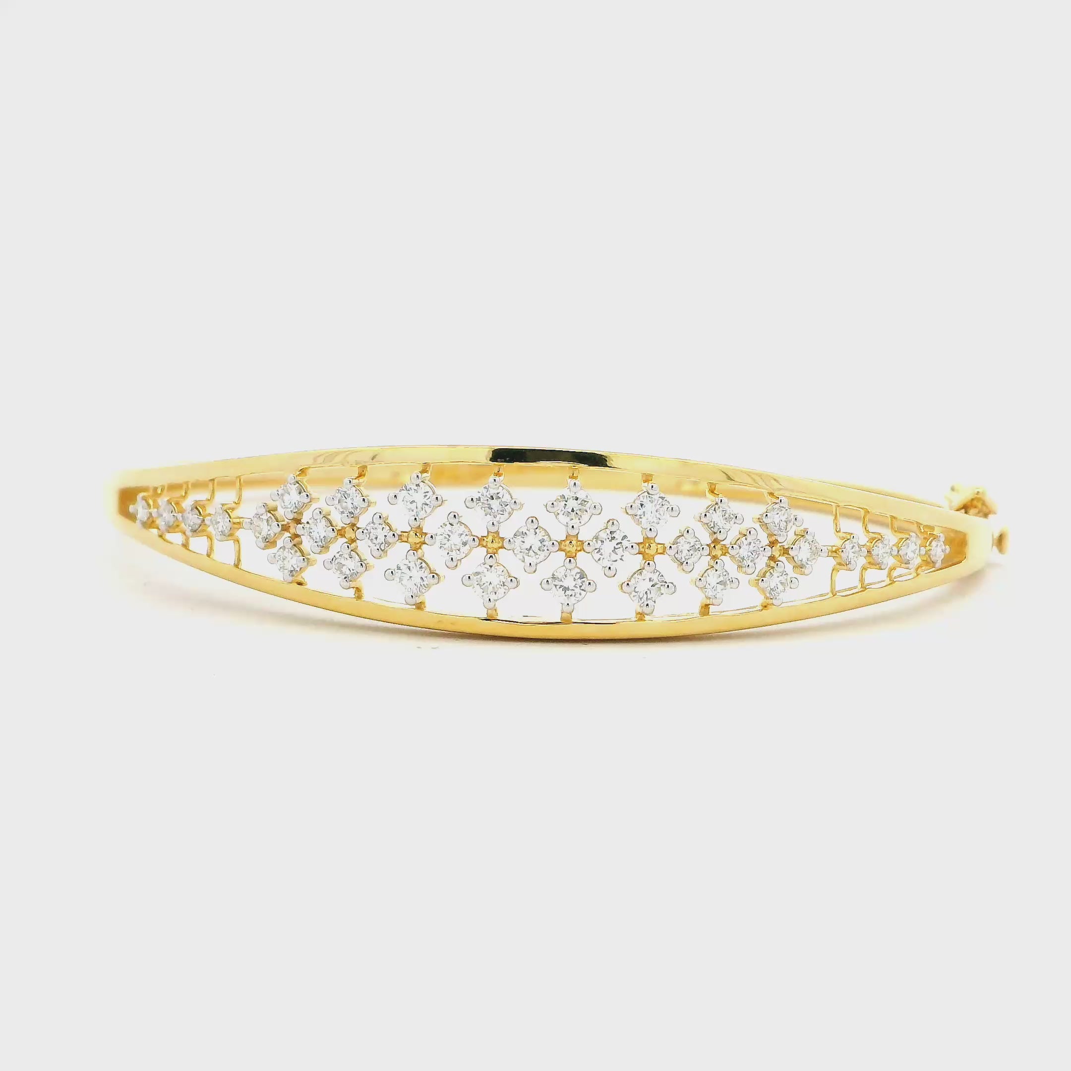9K Lab Grown Diamond Bracelet