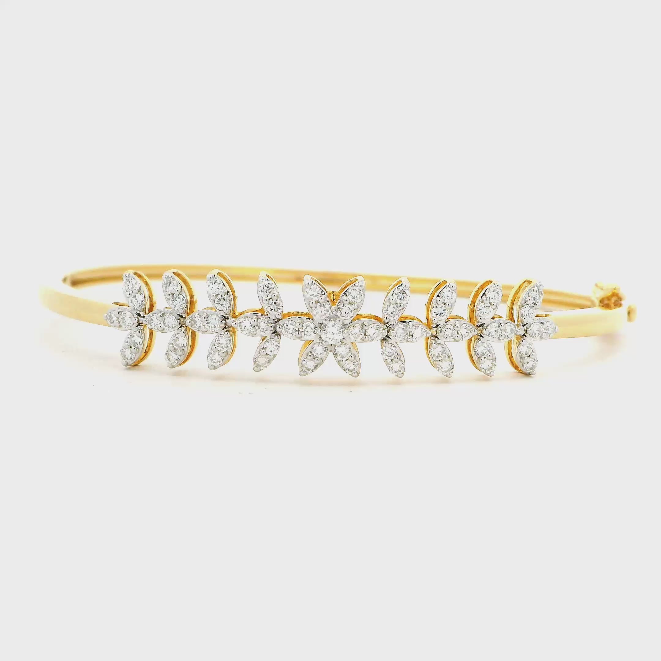 9K Lab Grown Diamond Bracelet