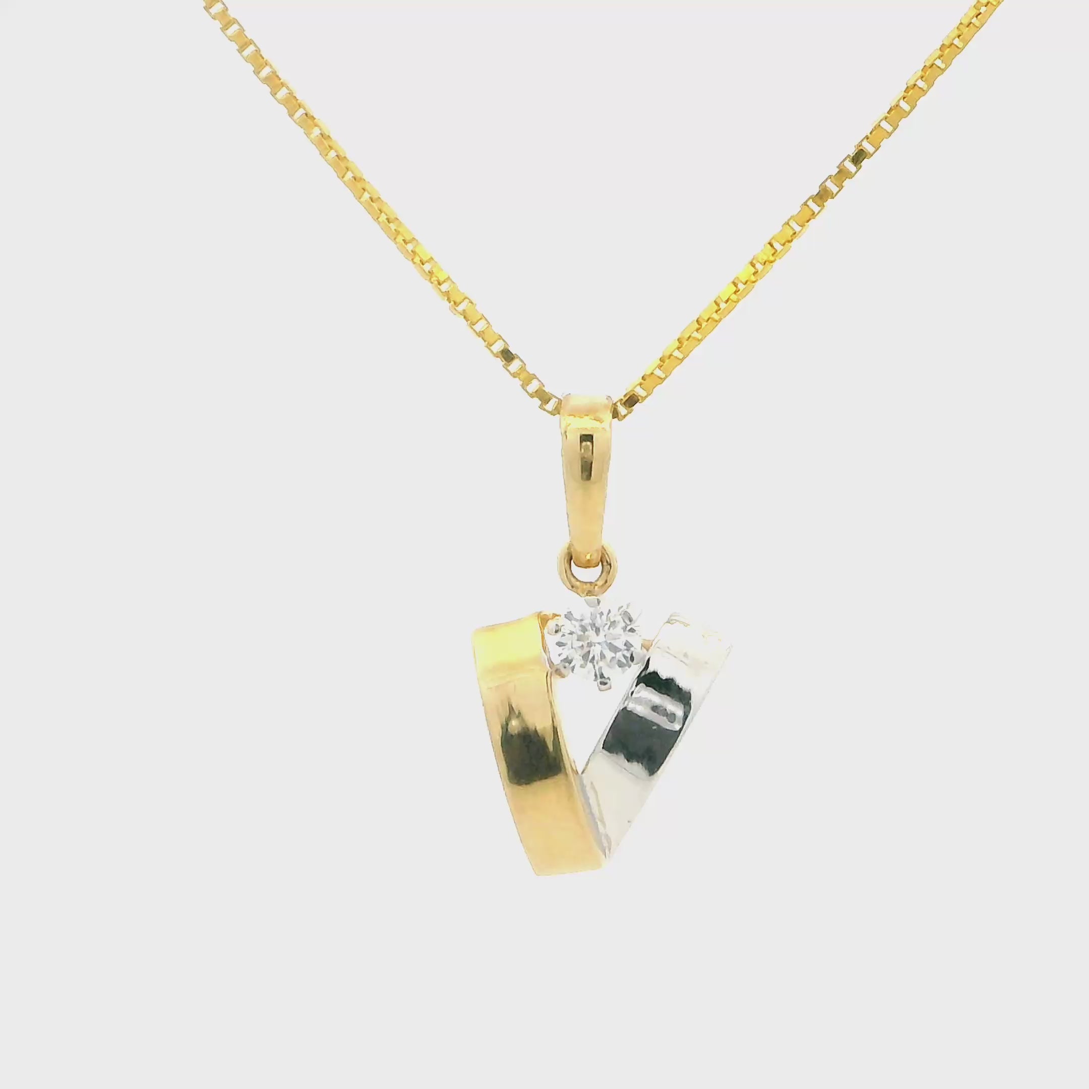 Pure Grace Gold Pendant