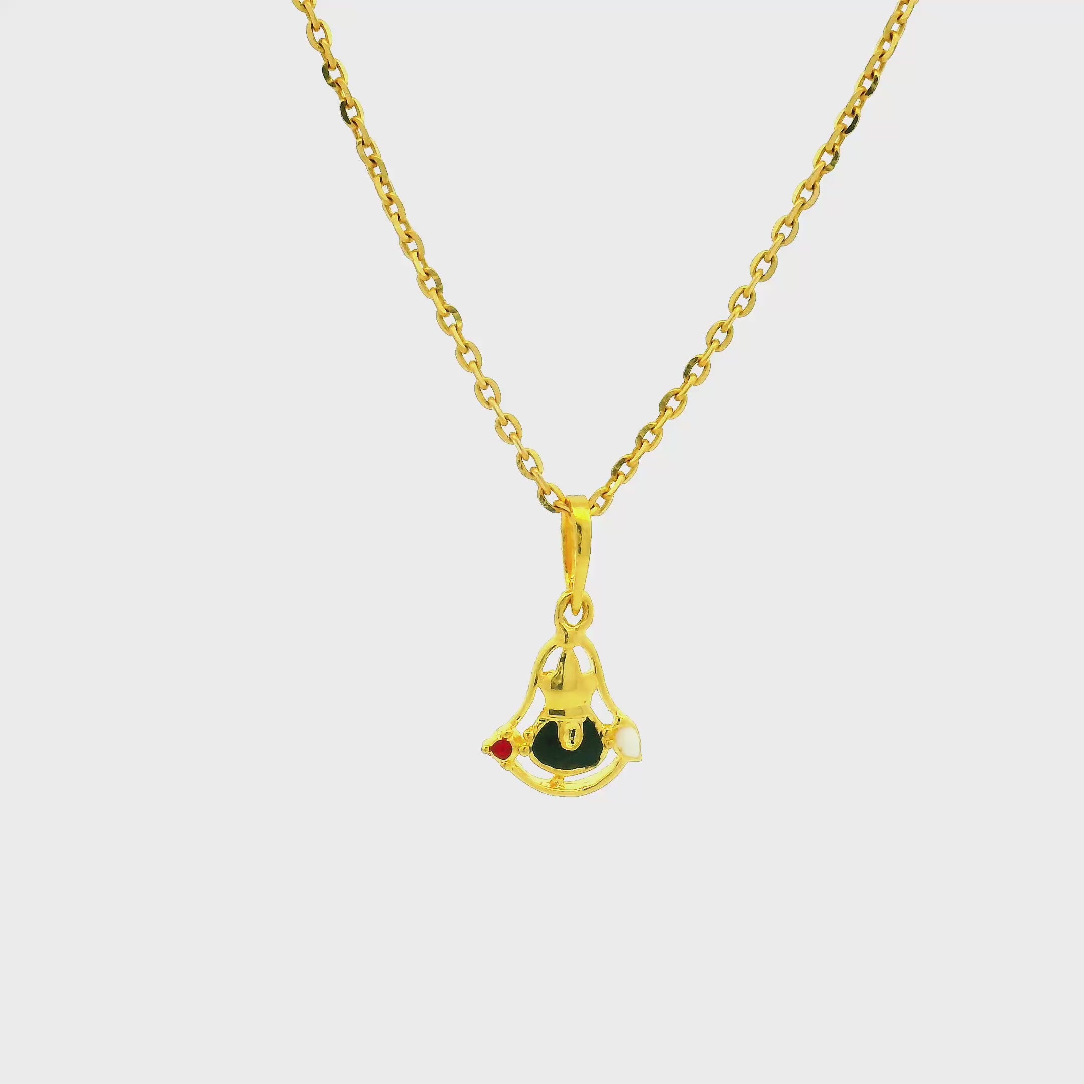 Scared Gold Lord Venkateswara Locket for Men