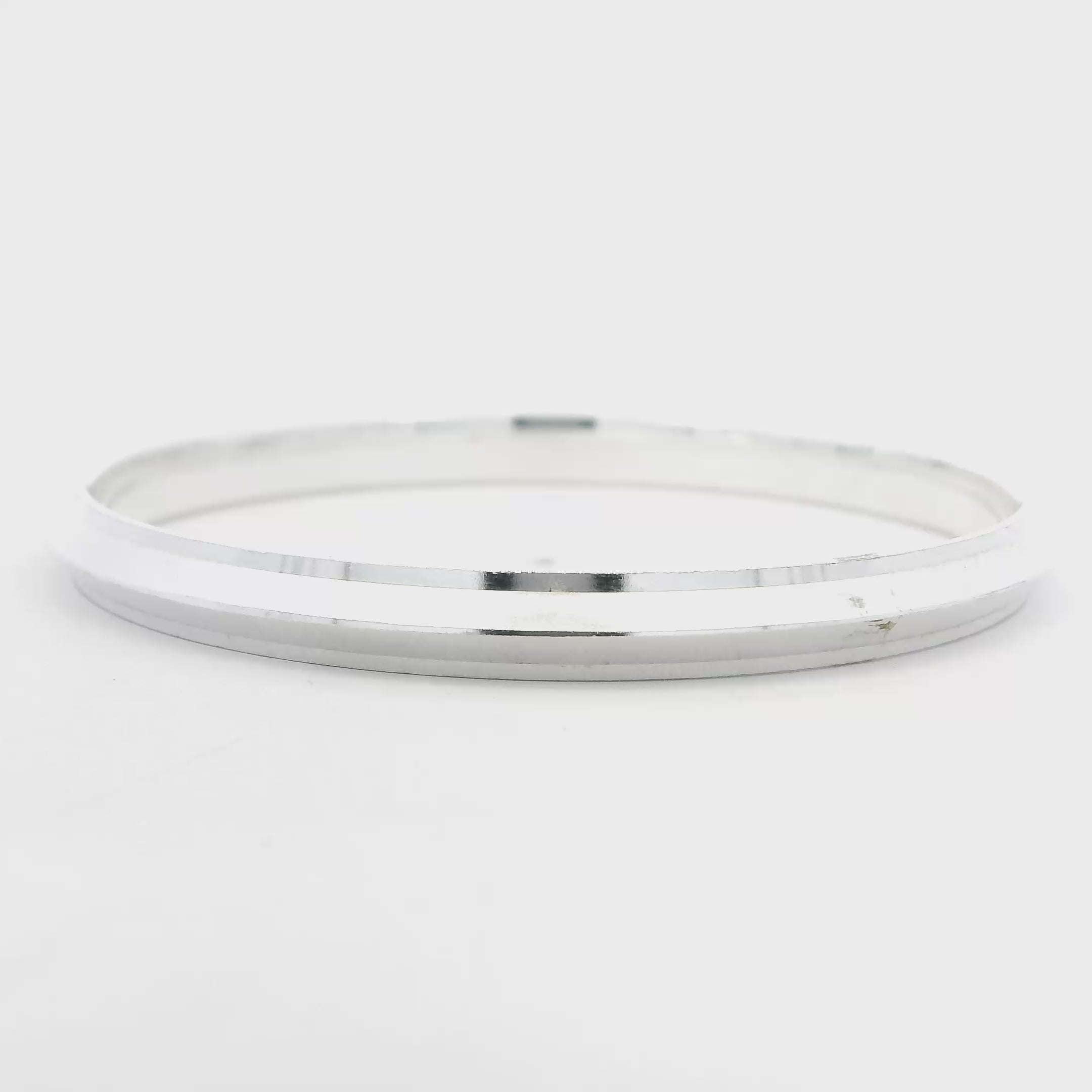 Mens Silver Kada
