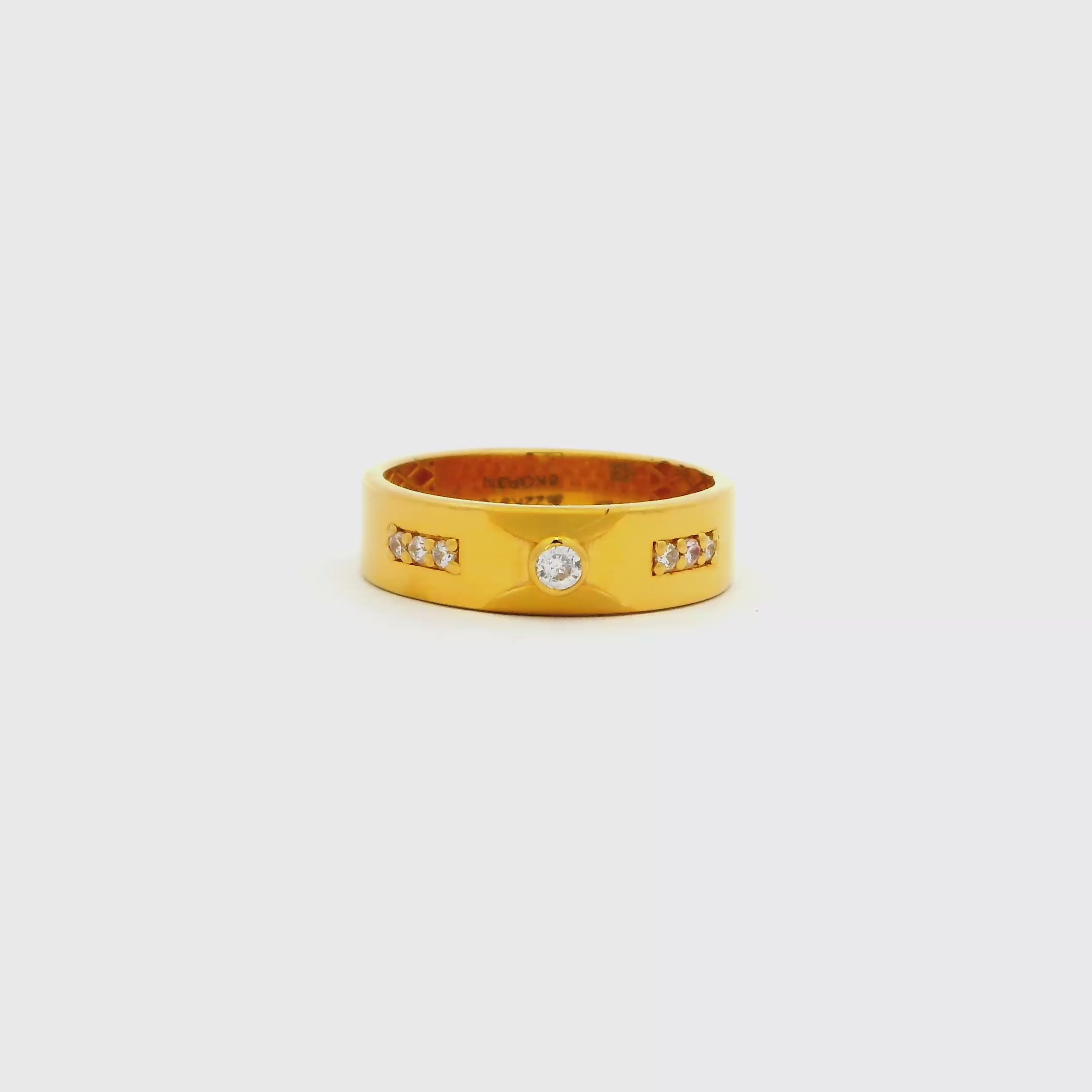 Mens Gold Ring