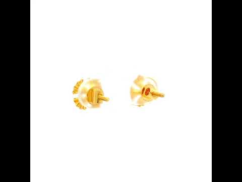 Litttle Blossom Gold Studs