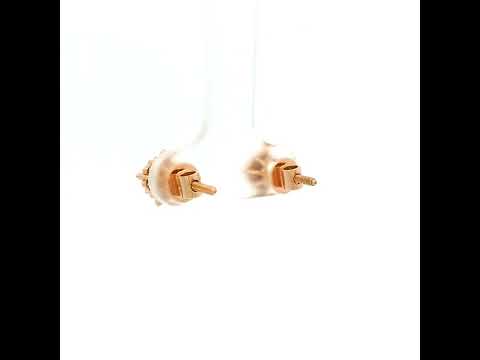 Dazzling Dainty Bloom 14K Diamond Studs