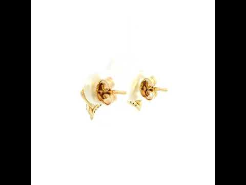 Lush Radiance 9K Diamond Studs