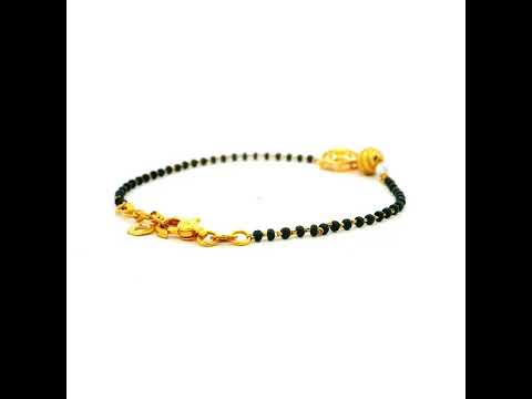 Heartfelt Harmony Gold Mangalsutra Bracelet