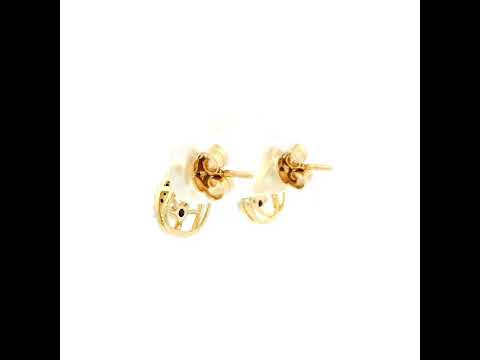 Mystic Magic 9K Diamond Studs
