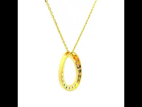 Opulent Dazzle Lab Grown Diamond Necklace