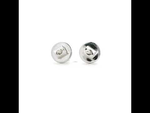 14K Classic Diamond Square Studs