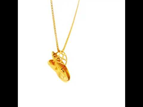 Enchanting Glow Gold Pendant