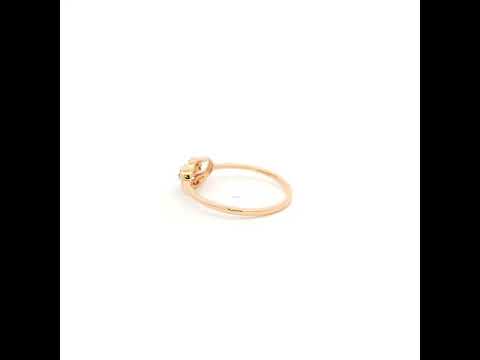 Deluxe Dazzle 14K Diamond Ring