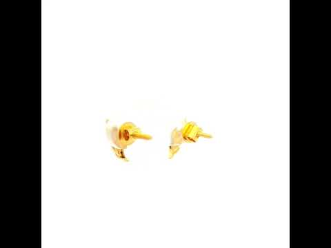 Mini Wings Gold Studs