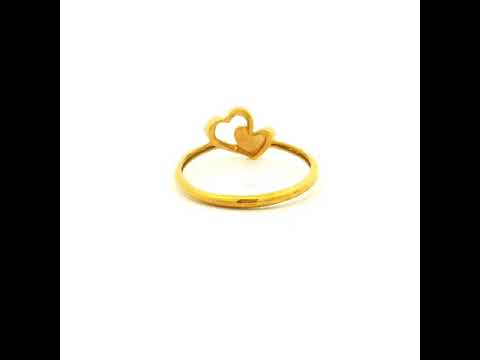 Heartfelt Promise Gold Ring