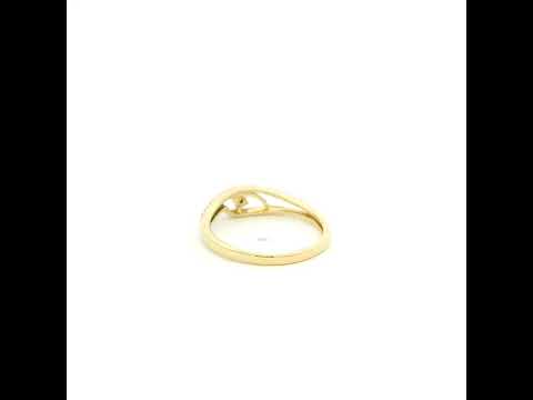 9K Modern Luxe Diamond Women Ring