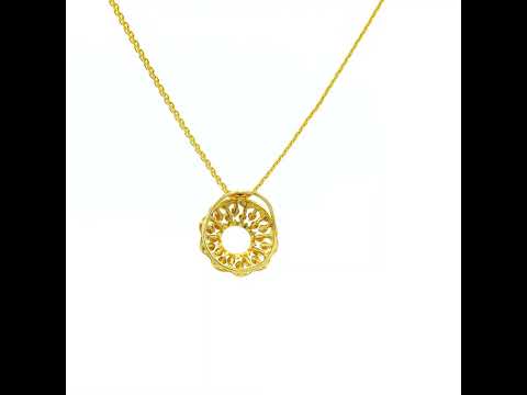 Classic Radiance Diamond Pendant
